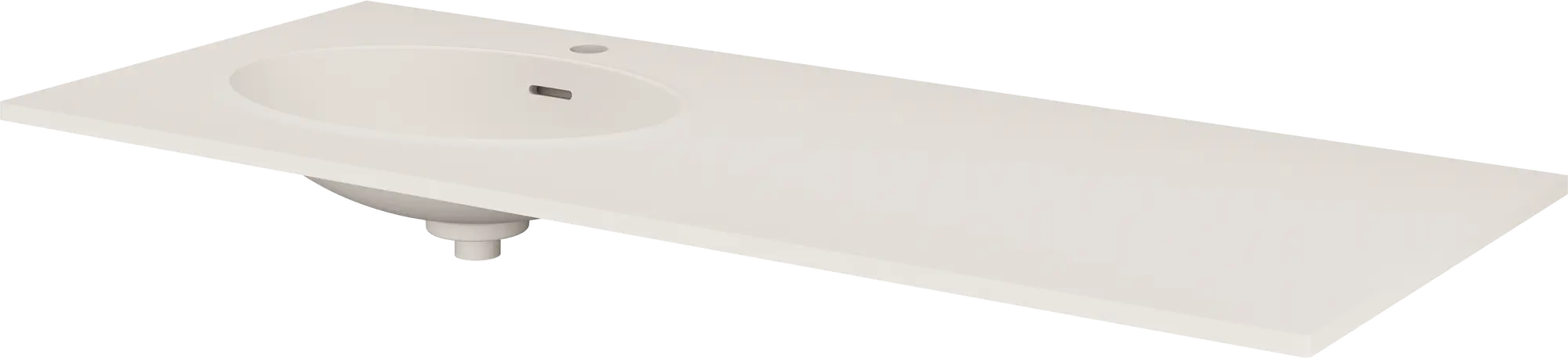 Lavabo neo blanco 121x1.5x49 cm