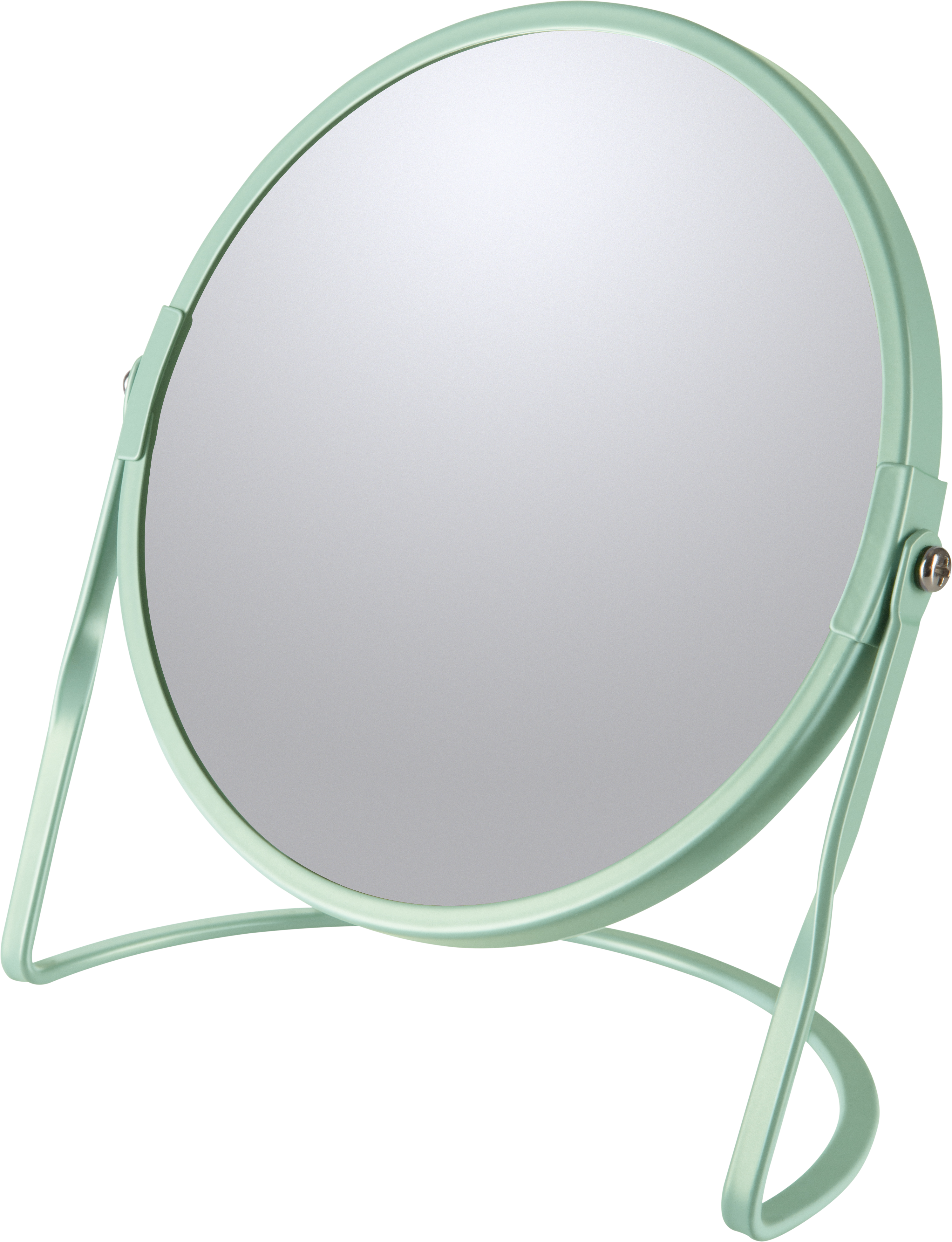 Espejo cosmético de aumento akira x 5 verde