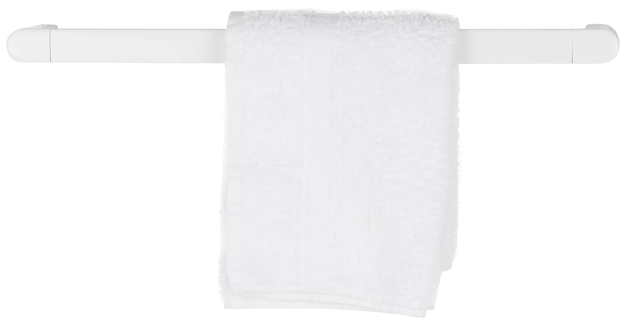 Toallero remix blanco mate 53x7.1 cm