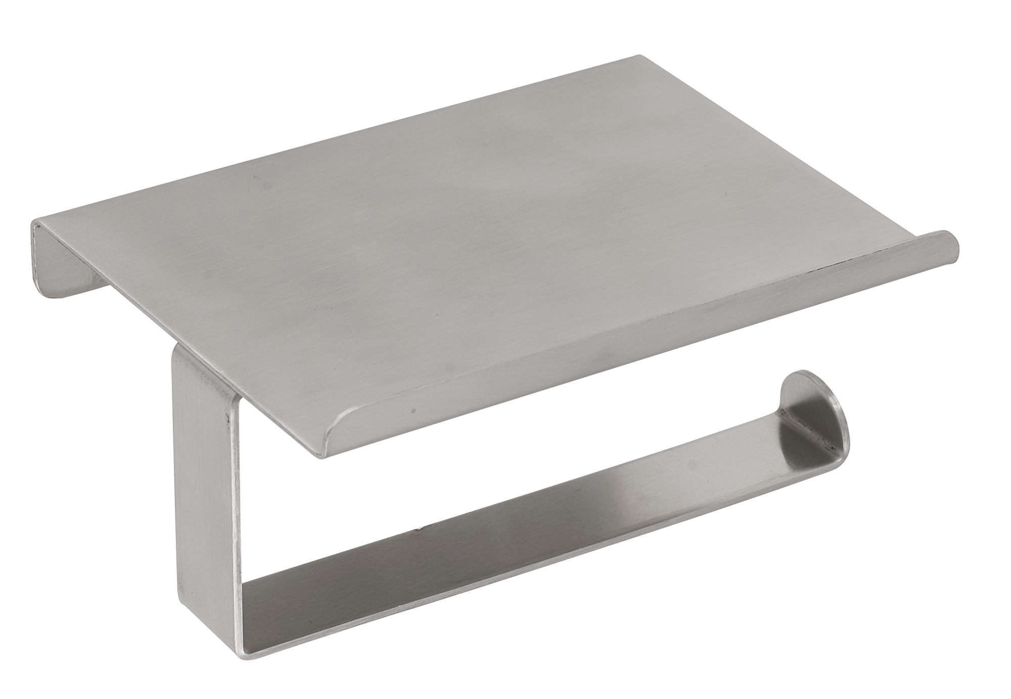 Portarrollo wc Loft cromado mate 18.9x15.8 cm | Leroy Merlin