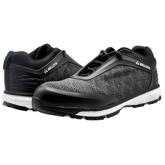 Zapatos de seguridad BELLOTA negro gris T46 | Merlin