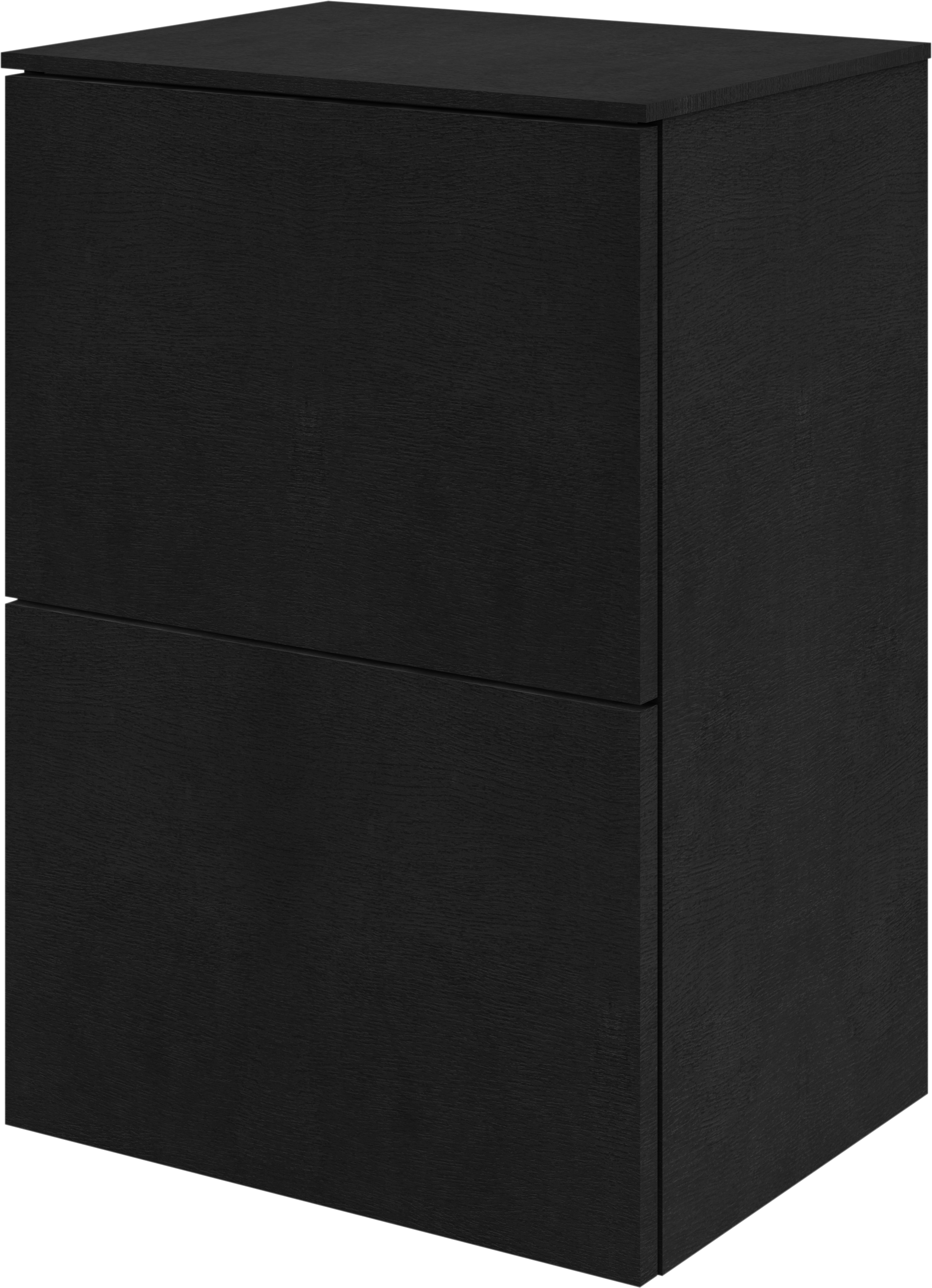 Mueble de baño neo efecto madera negra 45x35 cm