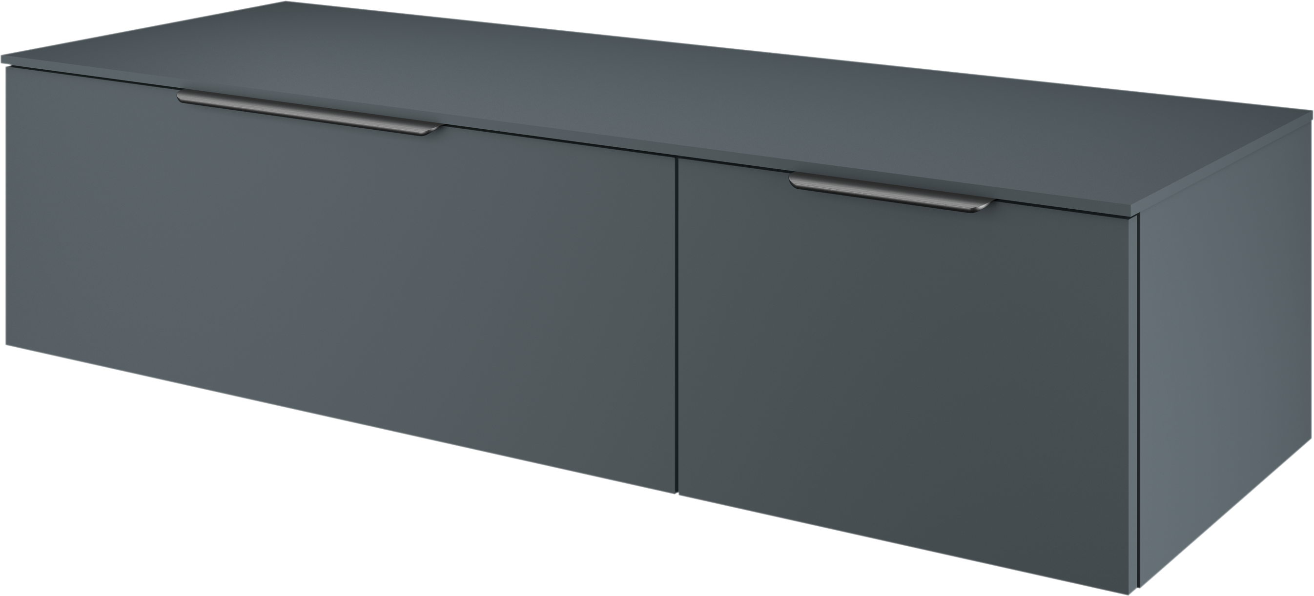 Mueble de baño neo gris 135x48 cm