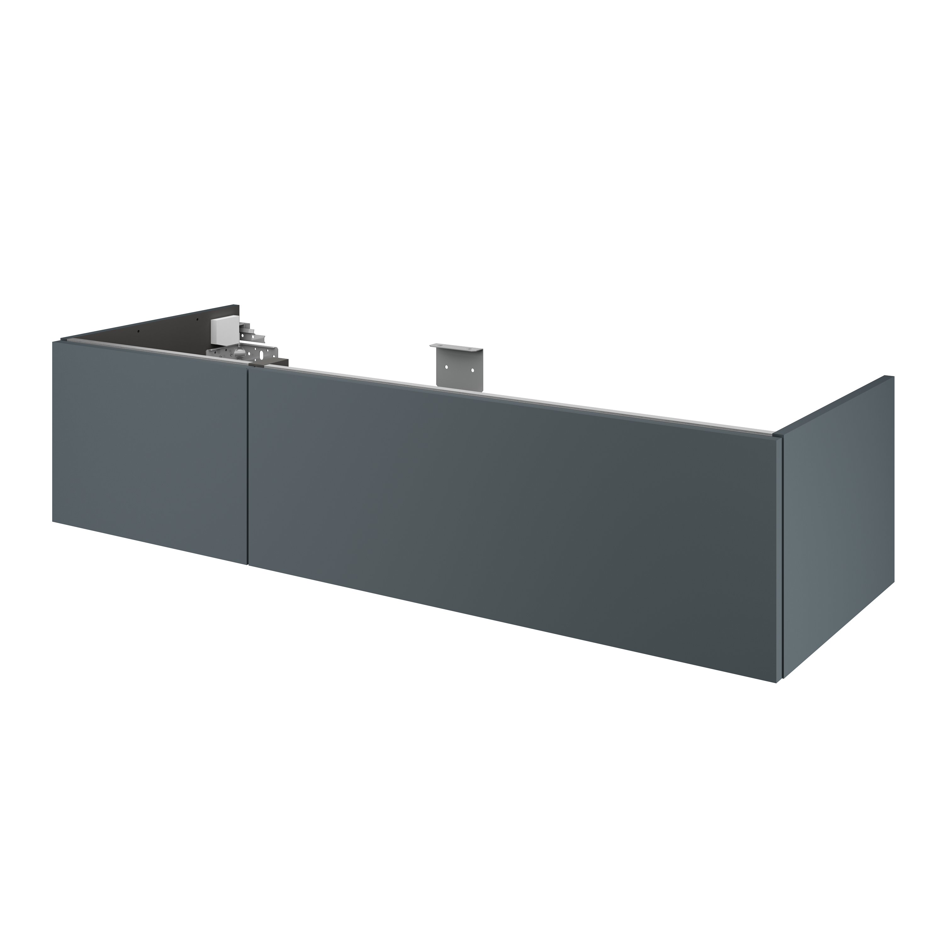 Mueble de baño neo gris 135x48 cm
