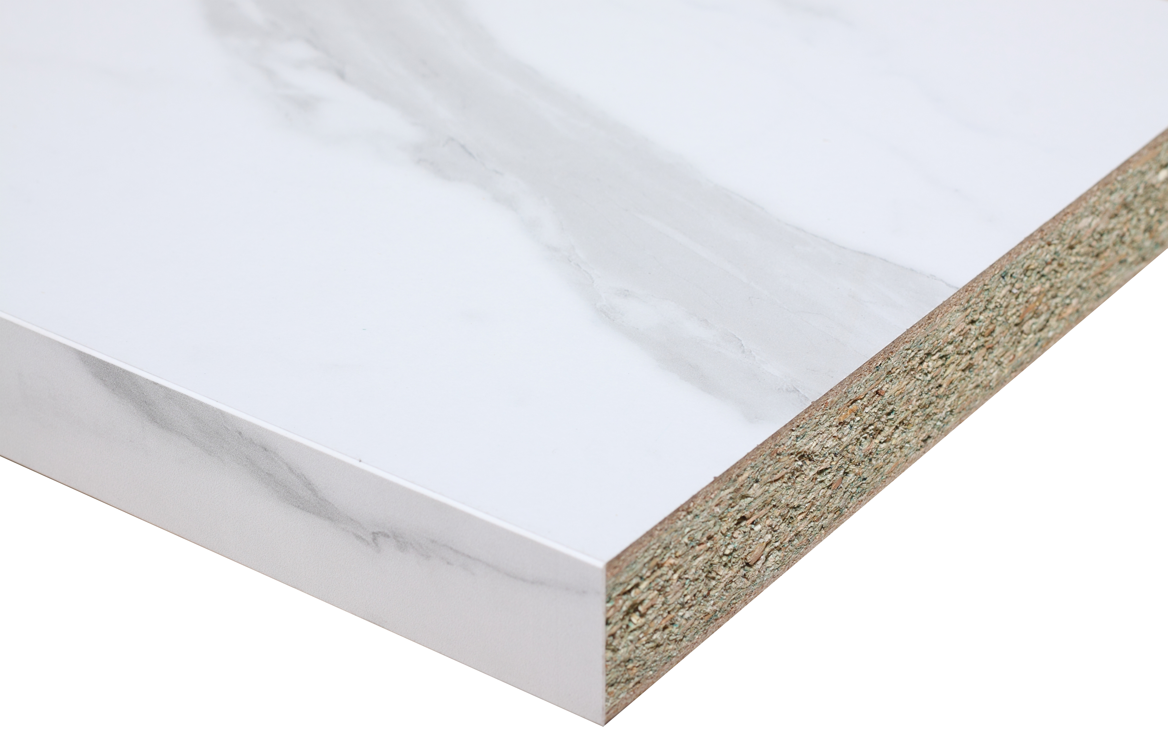Encimera de cocina laminada hidrofuga marmol bl 6019 180x62 cm espesor 38mm