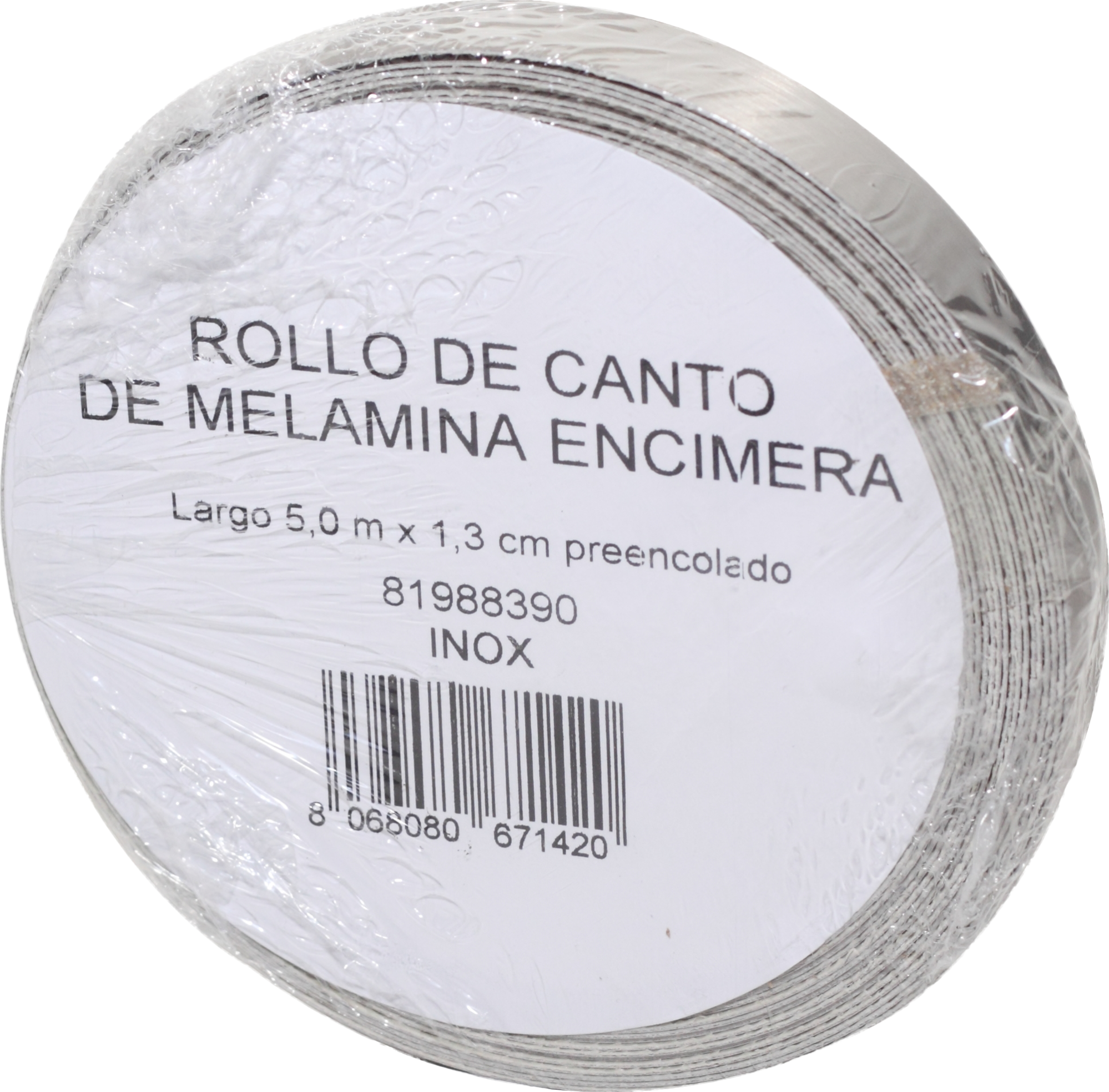 Rollo canto de encimera para cocina aspecto metal 1,3x500x0,04 cm ...