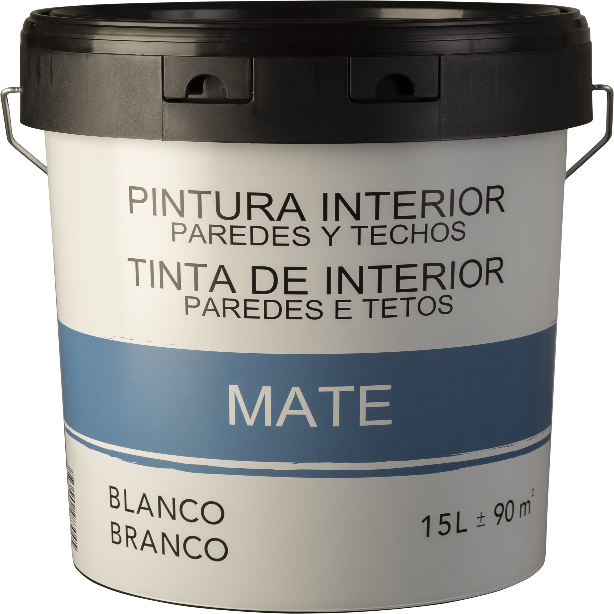 Pintura Plástica Interior 15L Blanca Mate
