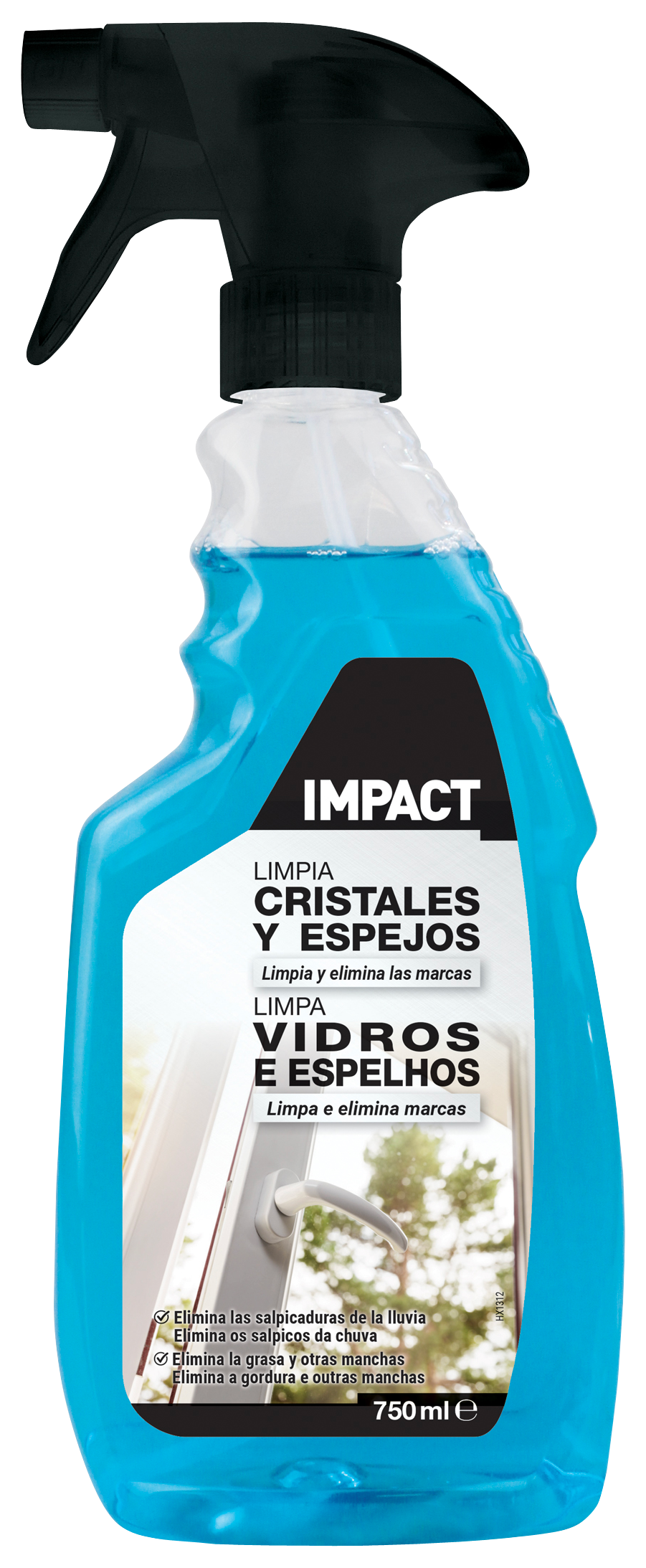 Spray limpia cristales IMPACT 0,75L