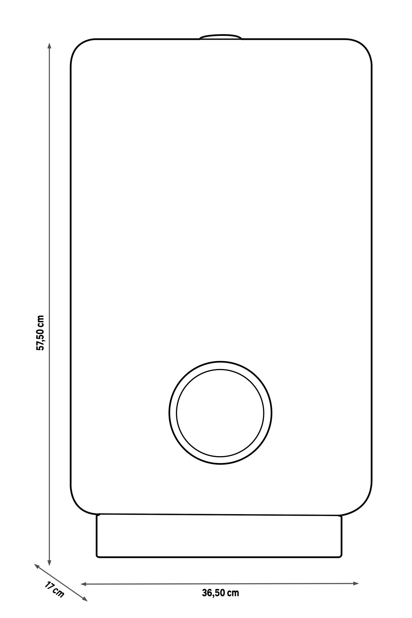 Calentador de gas THERM 15L butano | Leroy