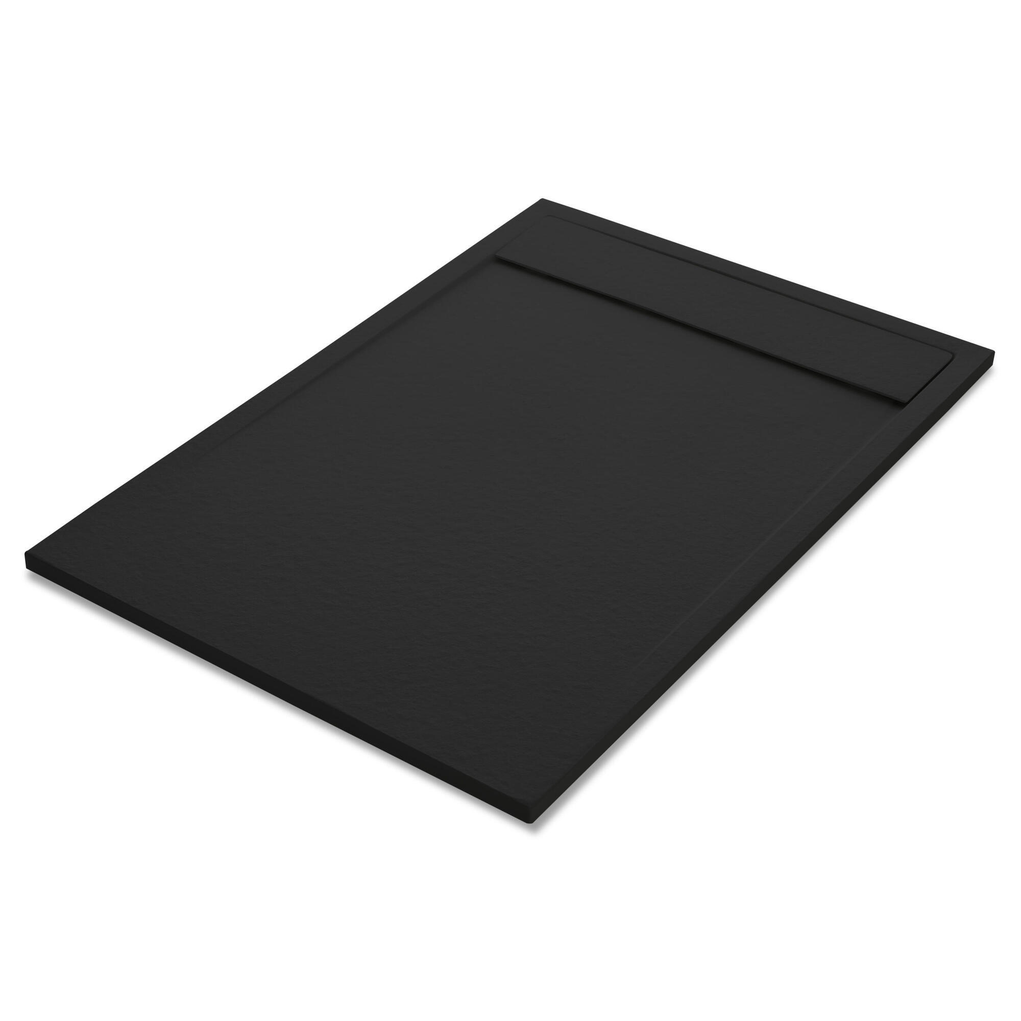 Plato de ducha neo 120x80 cm negro