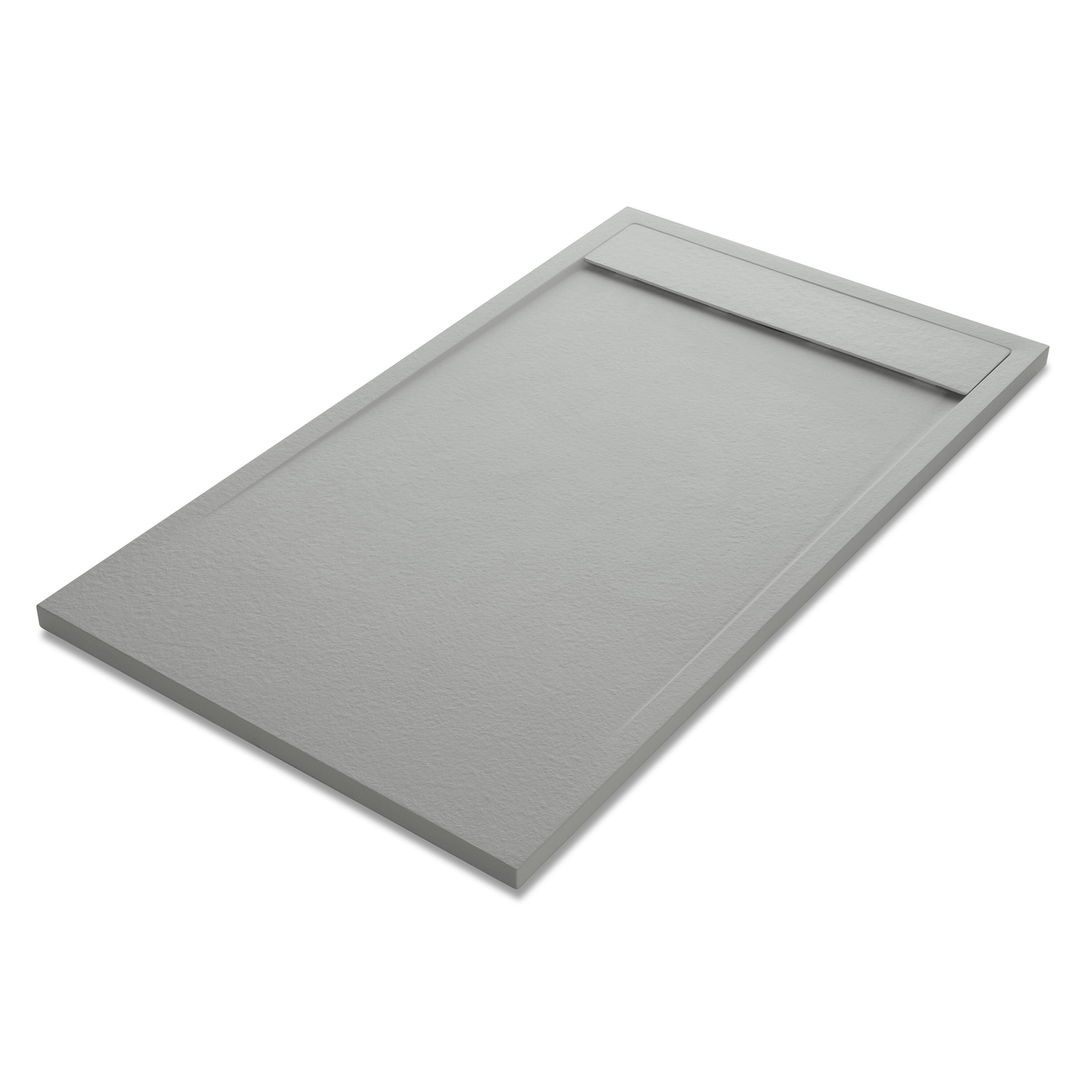 Plato de ducha neo 140x90 cm gris