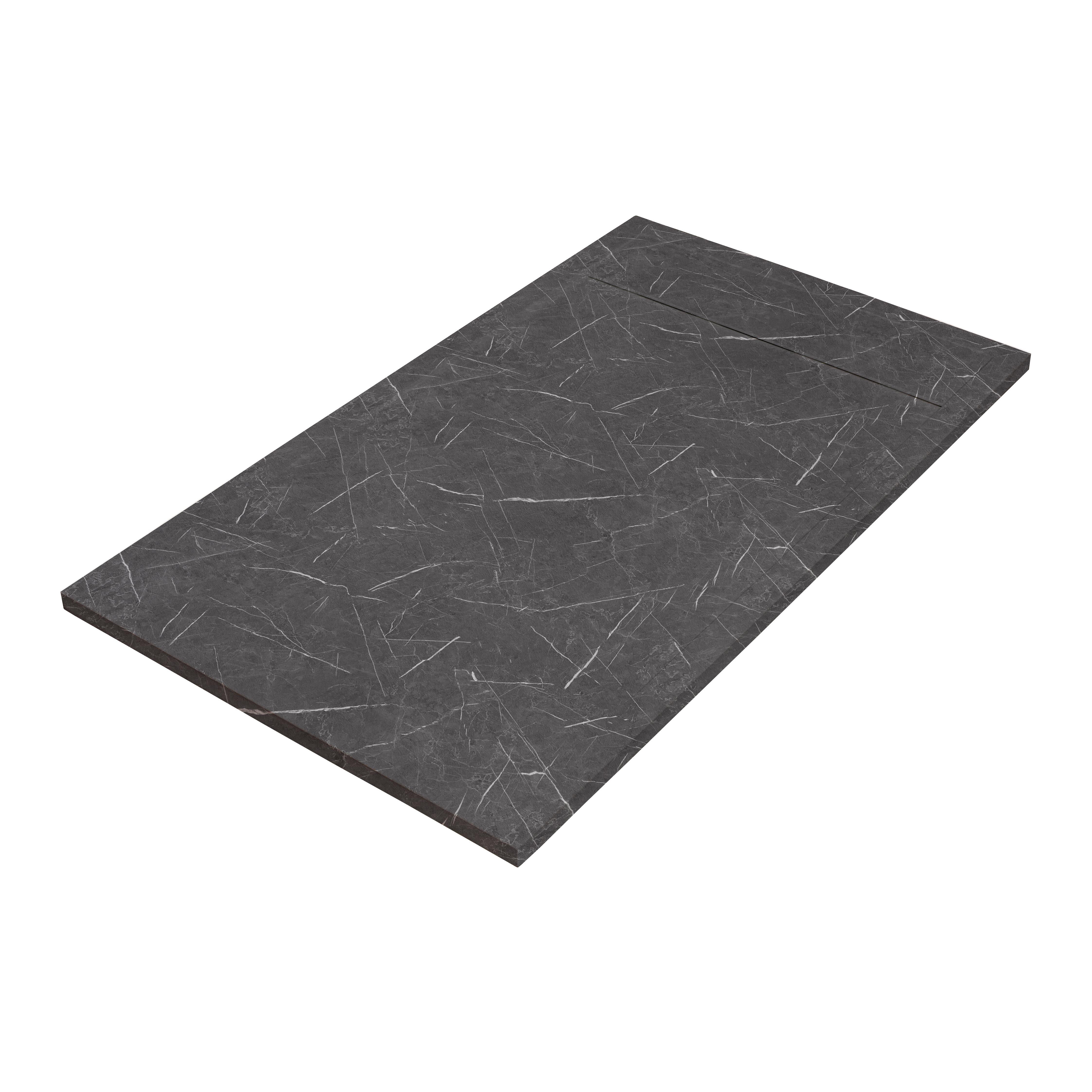 Plato de ducha neo 100x70 cm negro de la marca SENSEA