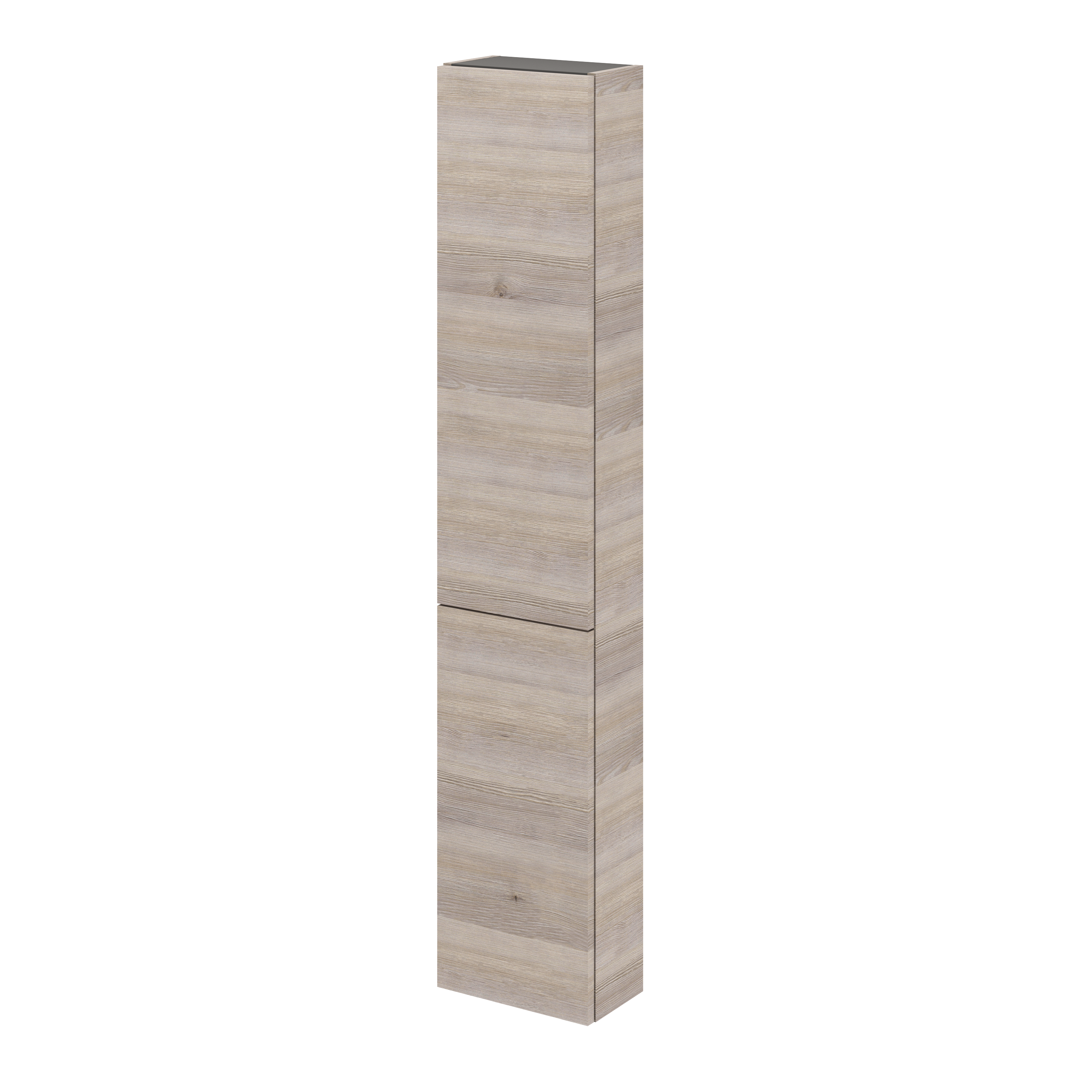 Columna de baño neo imitación roble grisáceo 30x154x17 cm