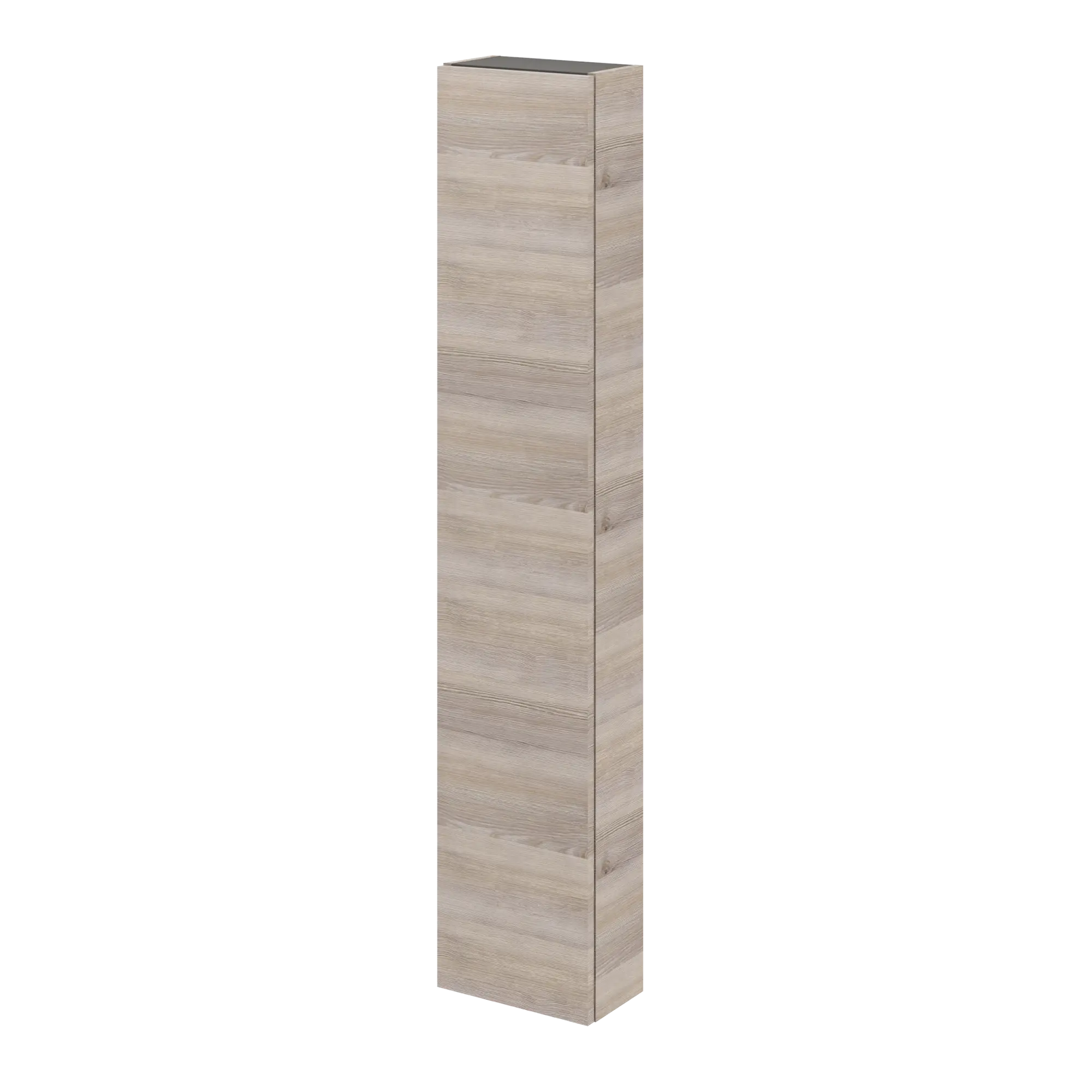 Columna de baño neo imitación roble grisáceo 30x154x17 cm