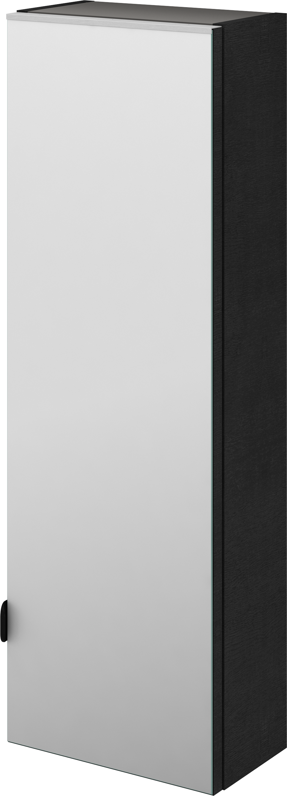Columna de baño neo efecto madera negra 30x90x17 cm