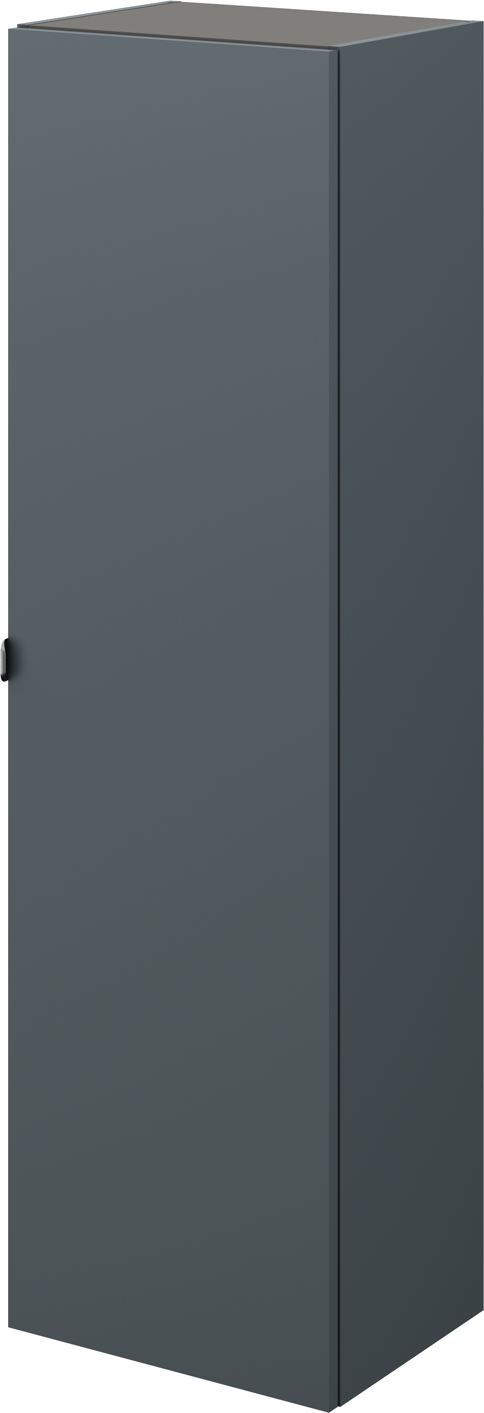 Columna de baño neo gris oscuro 45x154x35 cm