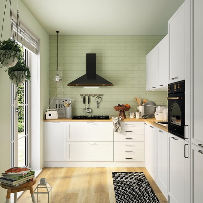 Grifo caño alto cocina hot sale