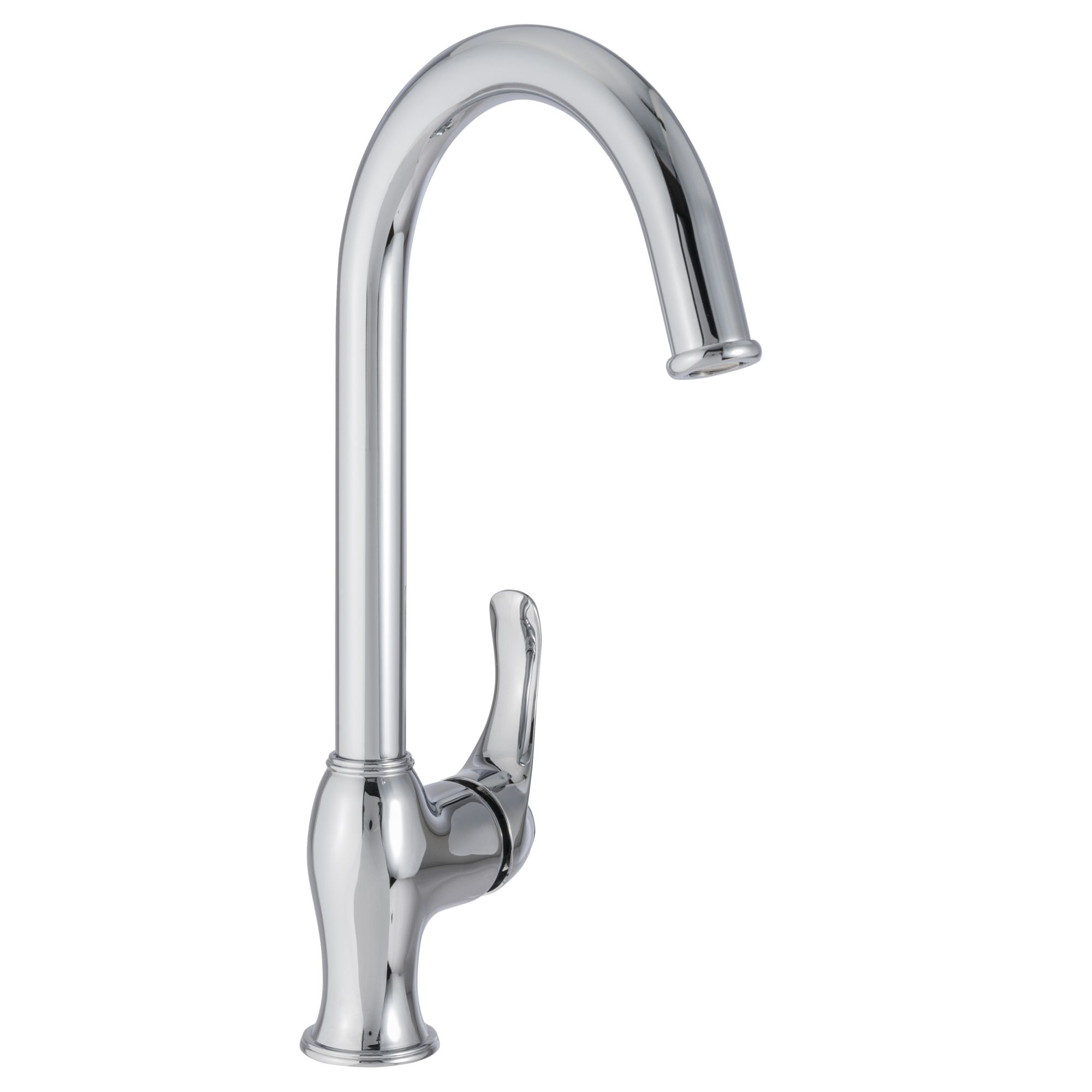 Grifo de cocina monomando con ca o alto DELINIA Puna cromado