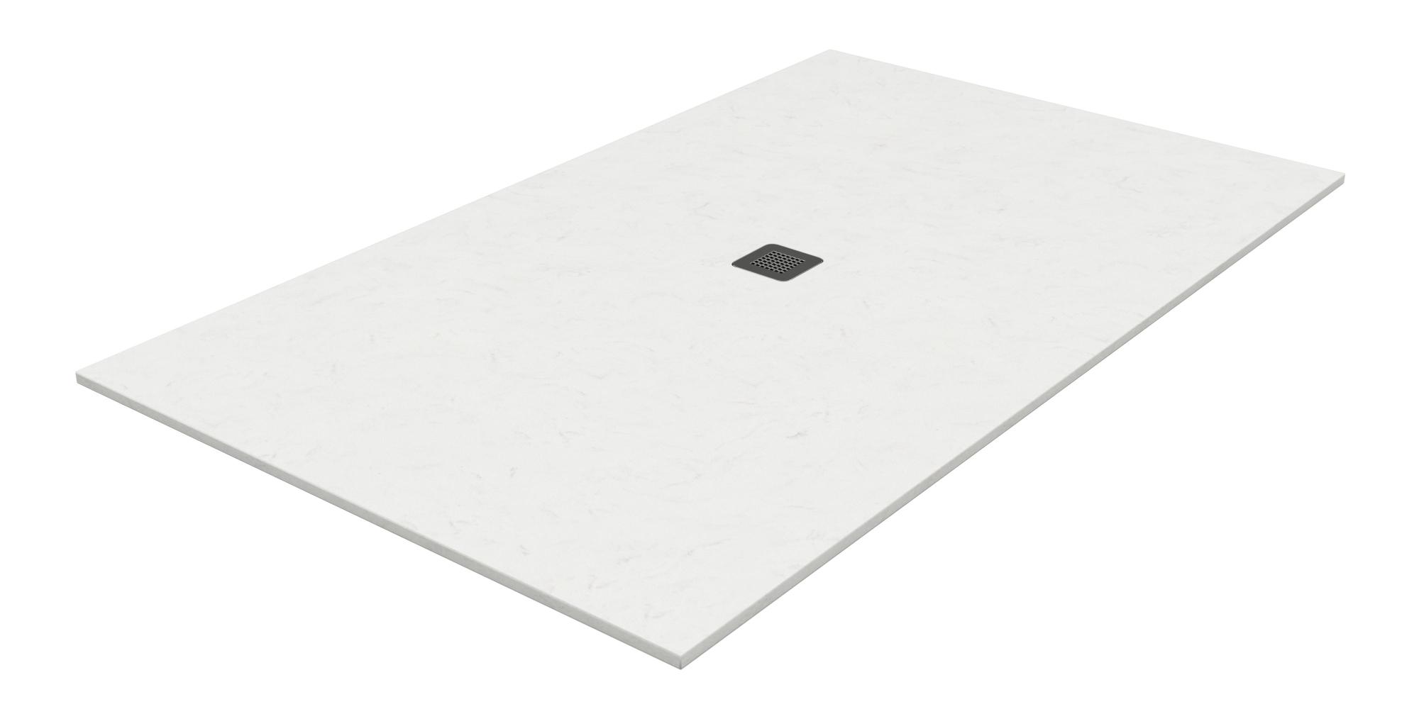 Plato de ducha kioto 170x80 cm blanco de la marca BASINS