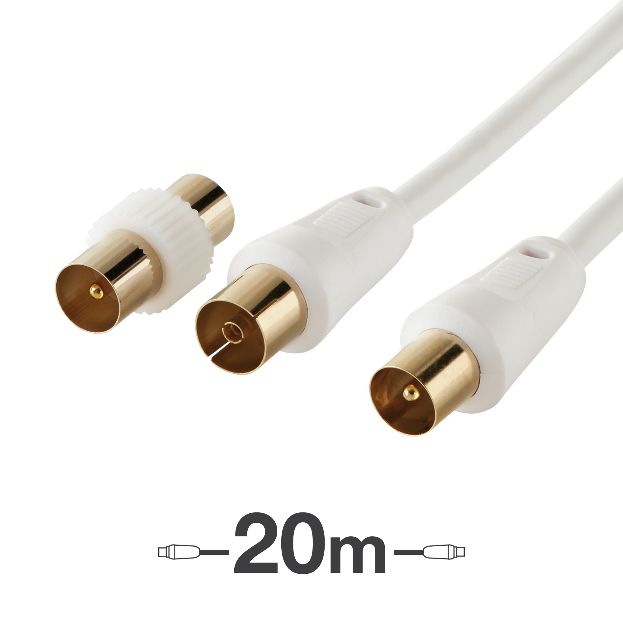 Cable coaxial 20 metros | Merlin
