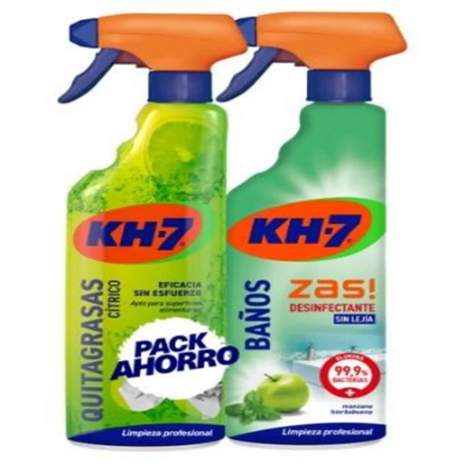 KH-7 Limpiador Baños y Desinfectante - Desinfección sin lejía
