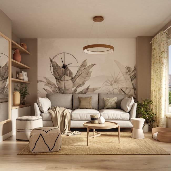 Mural Jungla Colonial de 257 x 250 cm - 1