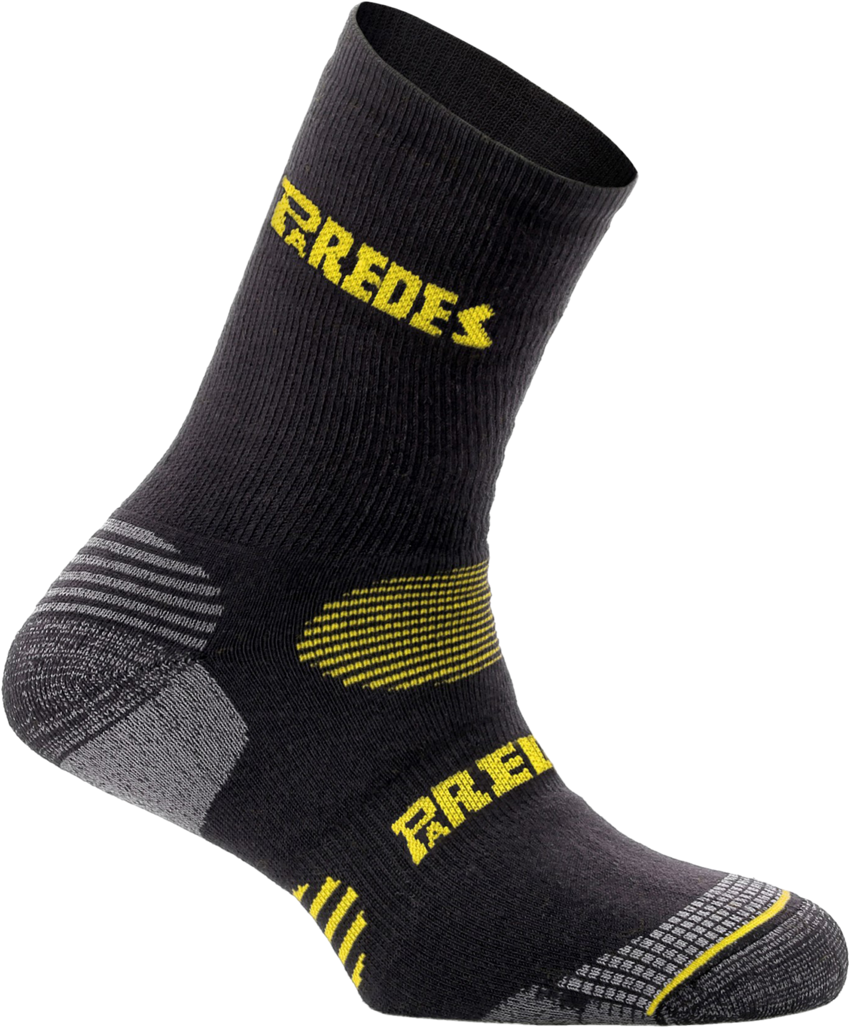 Pack de 3 calcetines largos negro amarillo-talla única