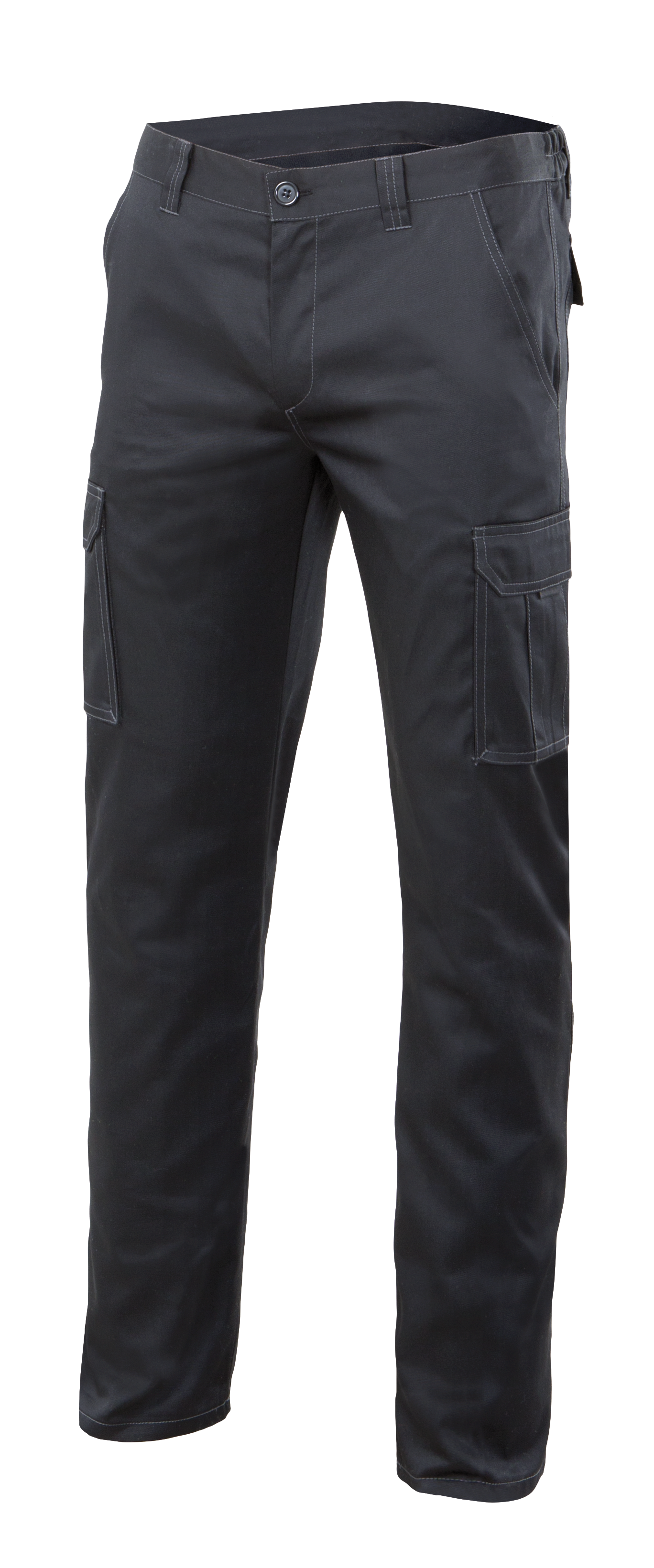 Pantalon de trabajo multibolsillo strech negro t48