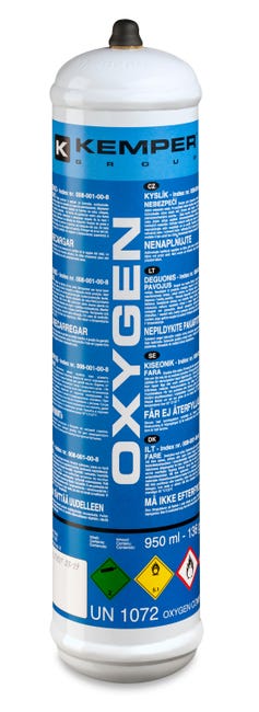 Botella de oxígeno de 110 litros