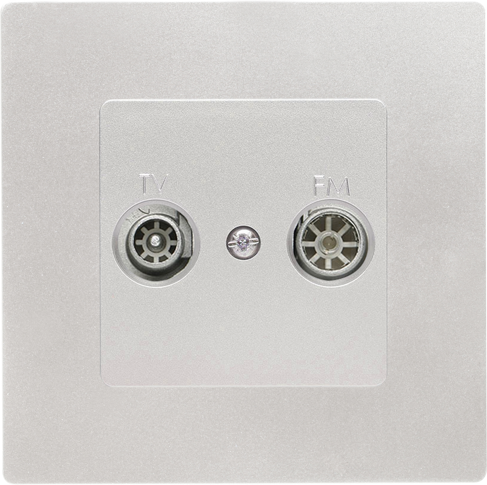 Toma De TV Coaxial Tipo F Módulo Vimar Línea 1 Cáñamo 30318.C