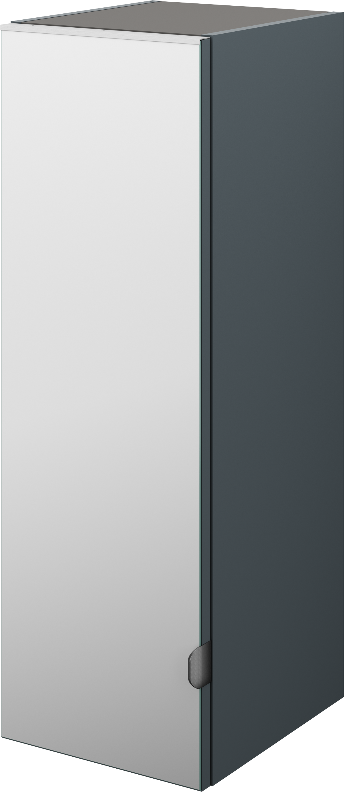 Columna de baño neo gris oscuro 30x90x35 cm