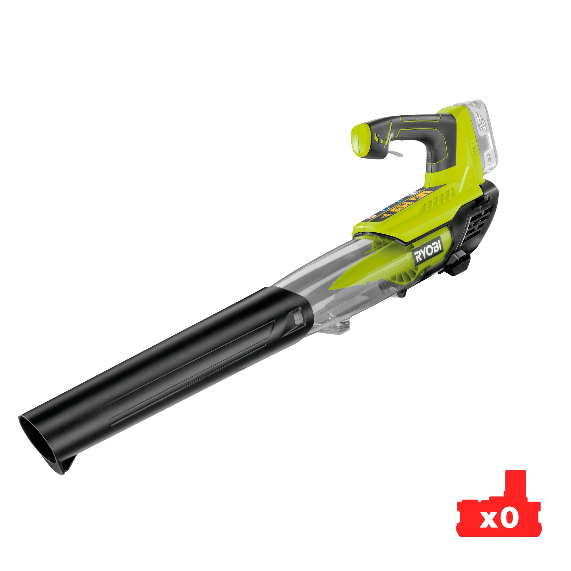Soplador a batería ryobi obl18jb turbojet+ 18v 160 velocidad de soplado de la marca Ryobi