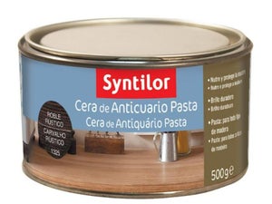 Barniz de madera de exterior SYNTILOR de 0.5L satinado marrón