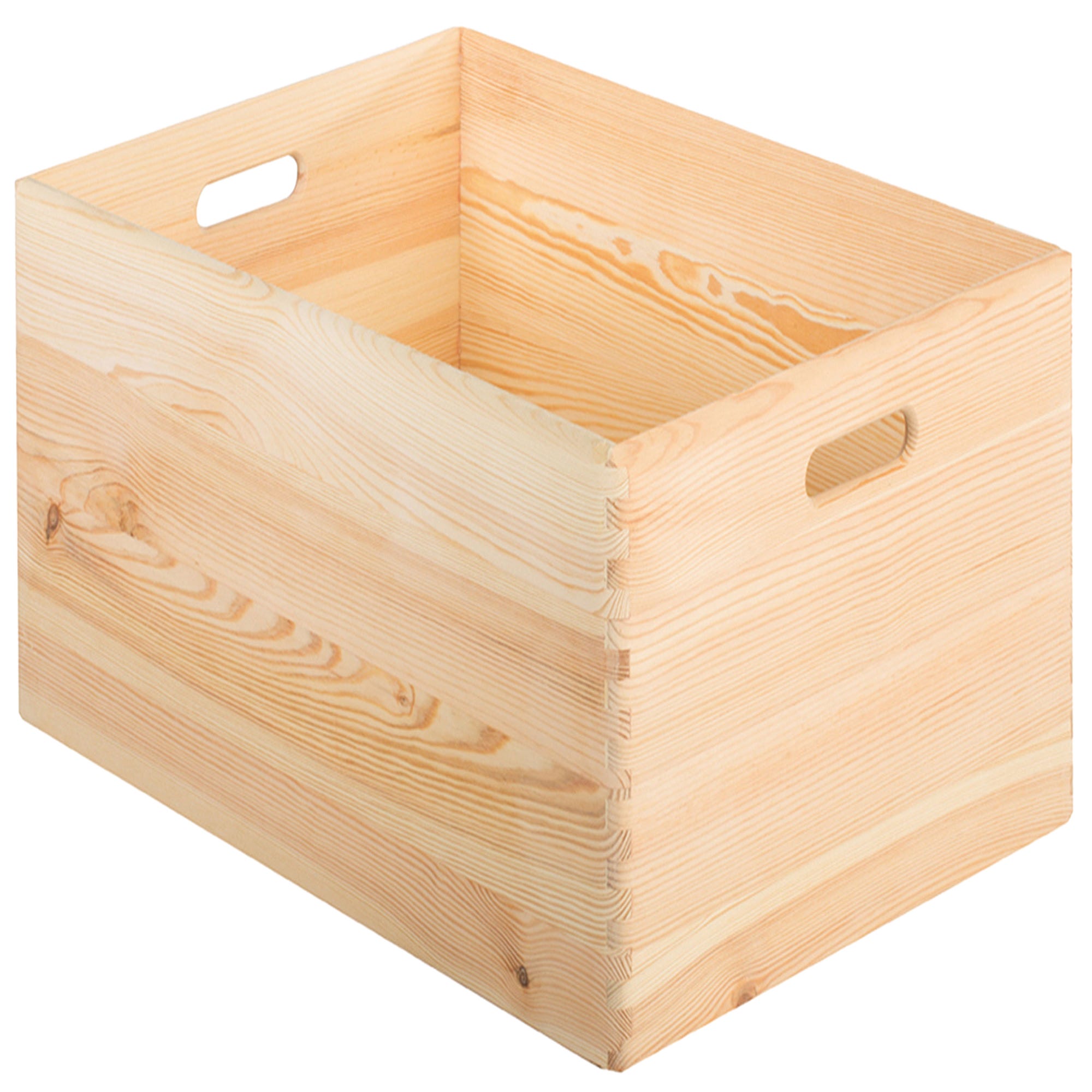 Caja de madera decorativa 60x40x17