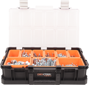 Caja de herramientas DEXTER PRO con capacidad de 14.3 litros
