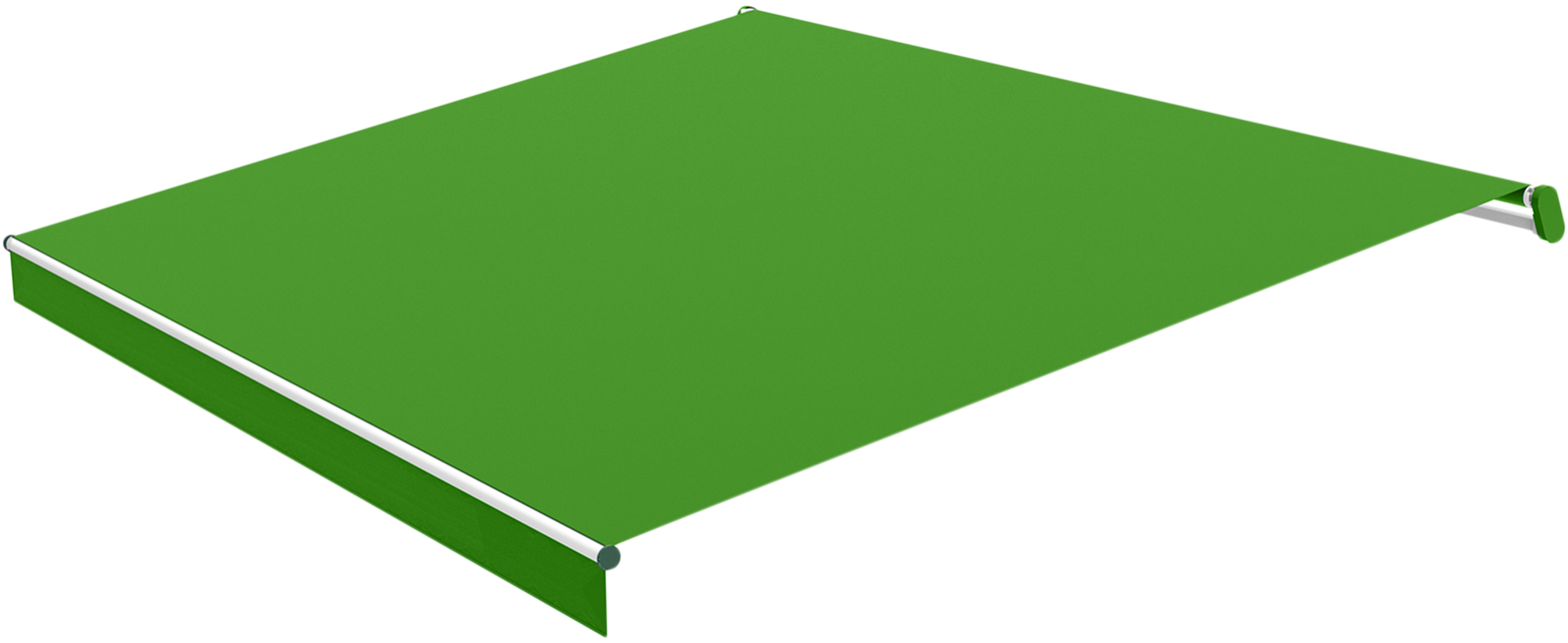 Tela acrílica ray green verde para toldo en kit kronos de 3x2.5 m de la marca SMARTSUN Tela acrílica ray green verde para toldo en kit kronos de 3x2.5 m de la marca SMARTSUN