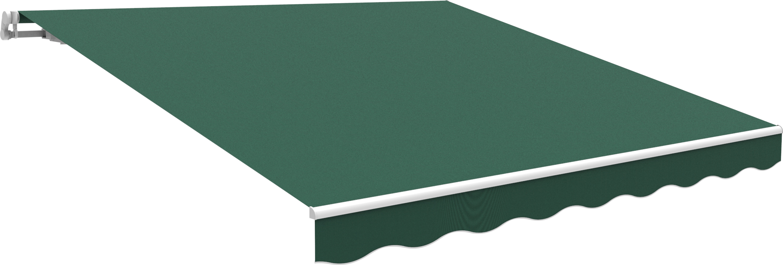 Tela políester essencial verde para toldo en kit kronos de 3x2.5 m