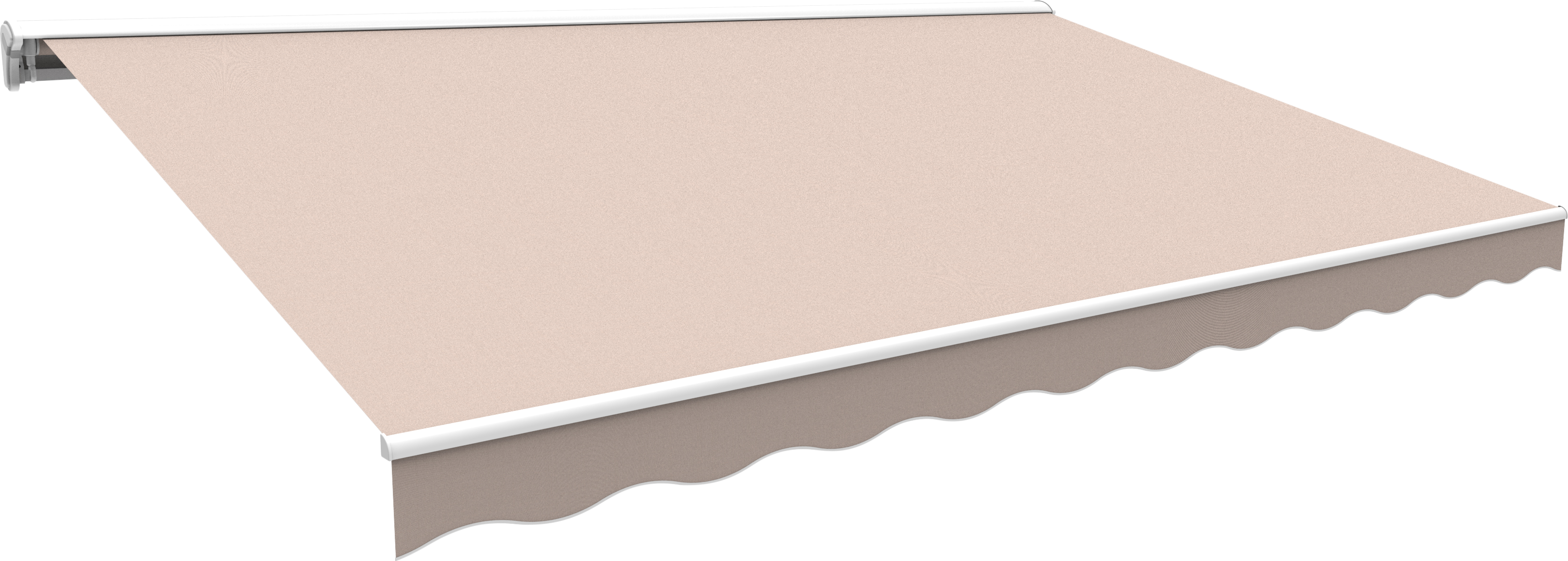 Tela políester essencial beige para toldo en kit kronos de 4x2.5 m