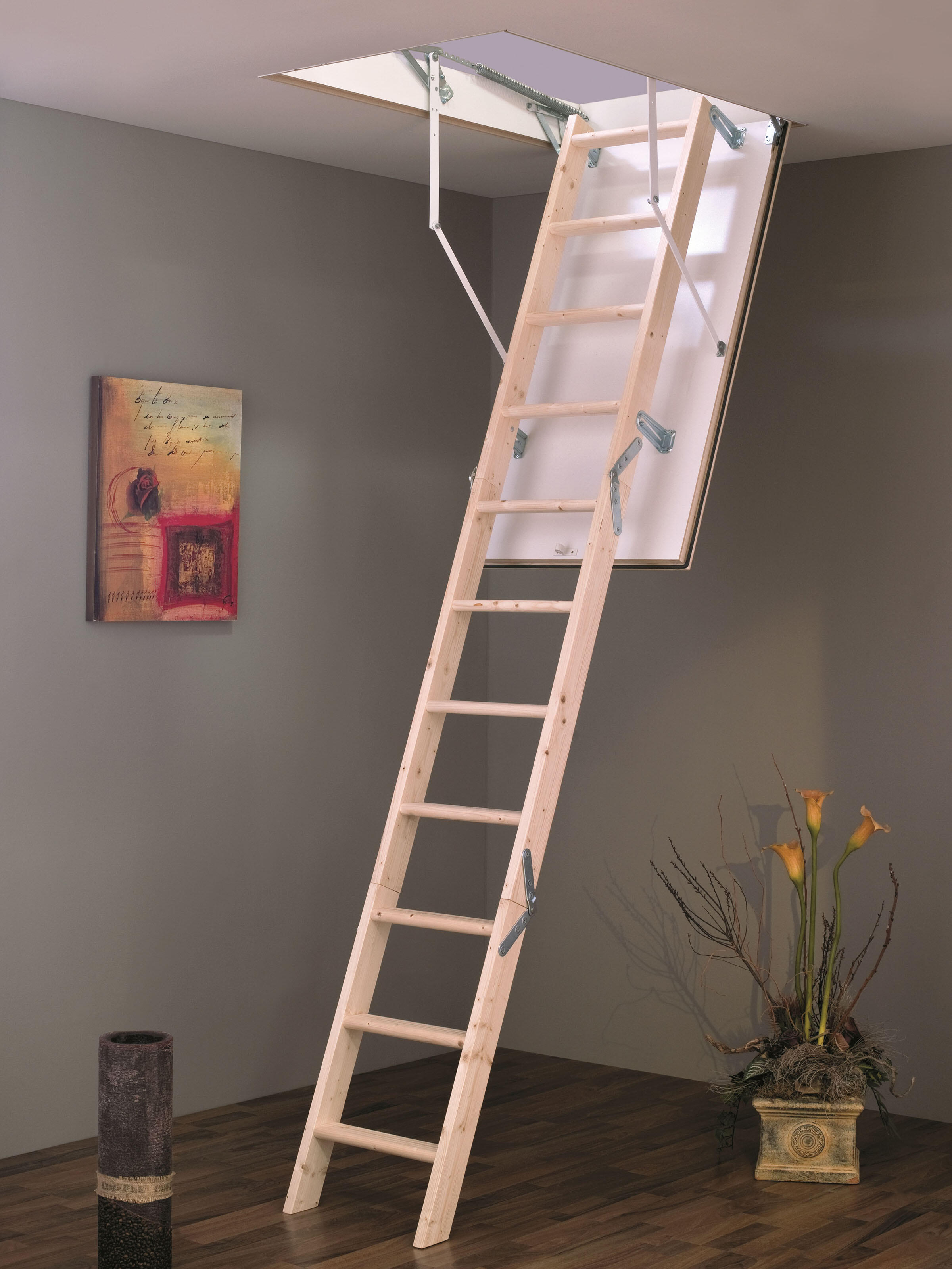 Escalera escamoteable isowood 140x70cm de la marca SOGEM
