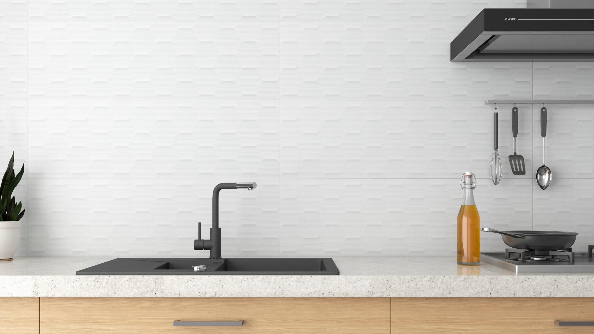 Azulejo Efecto Relieve Blanco Mate 31 5x100 Cm White Co GRESPANIA azulejo-efecto-relieve-blanco-mate-31-5x100-cm-white-co-grespania
