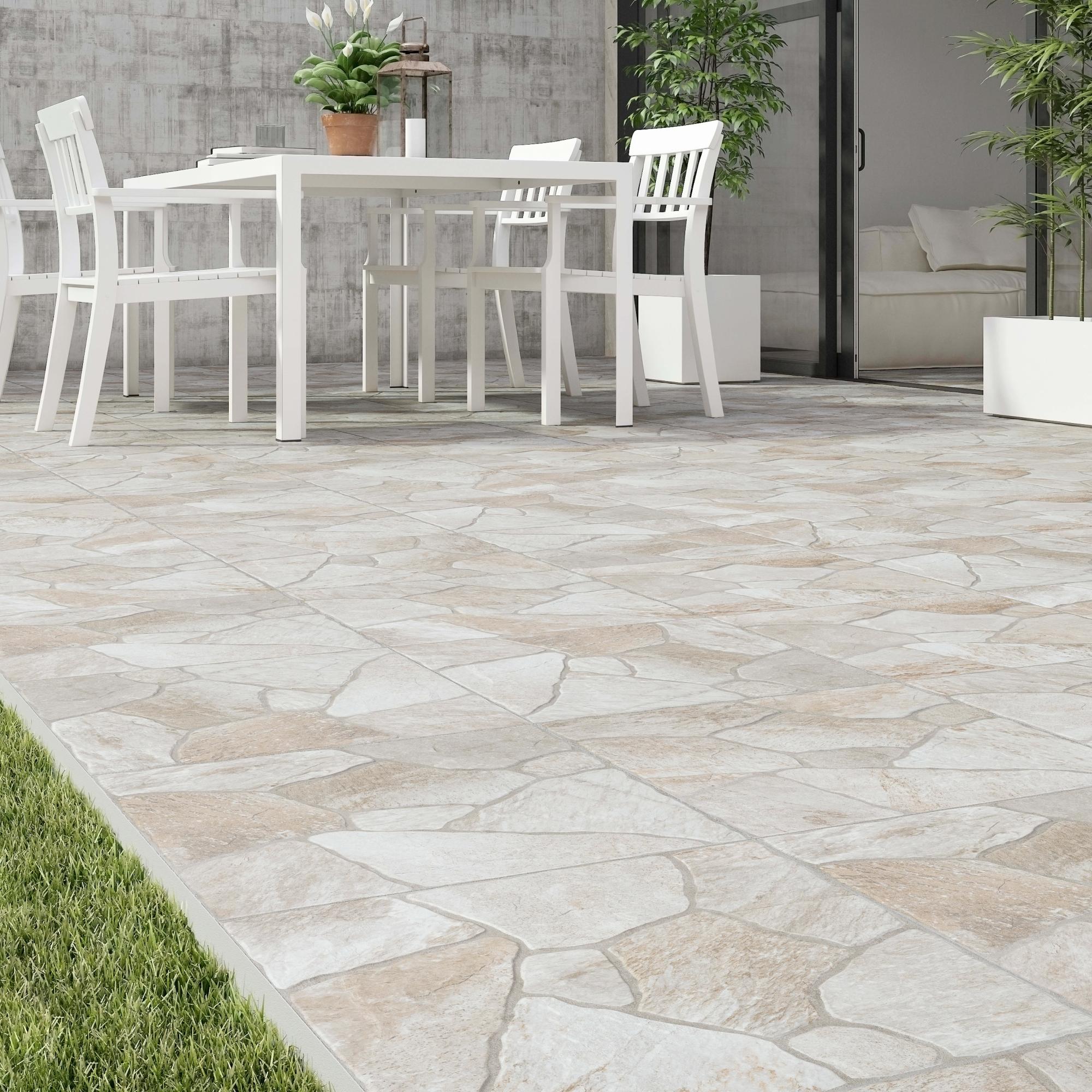 Suelo porcelánico tamarindo efecto piedra natural 45x45 cm c3 de la marca ECOCERAMIC Suelo porcelánico tamarindo efecto piedra natural 45x45 cm c3 de la marca ECOCERAMIC