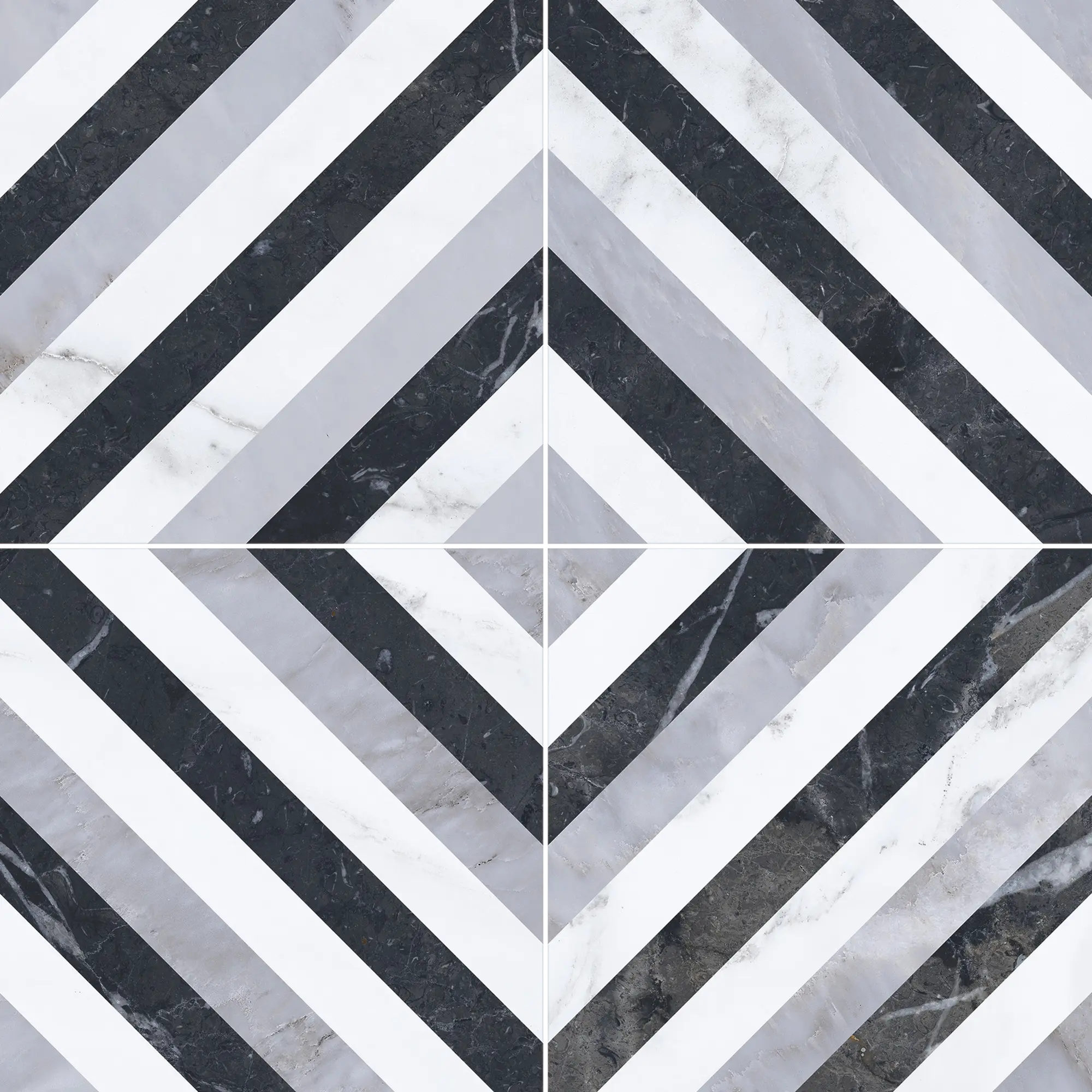 Suelo/azulejo cerámico velvet efecto mármol multicolor 33.15x33.15 cm c1