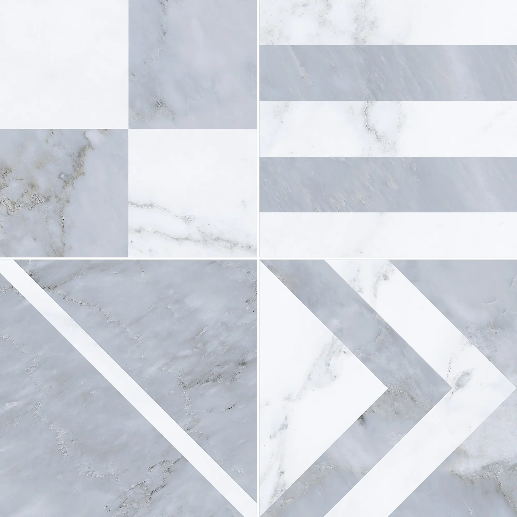 Suelo/azulejo cerámico velvet efecto mármol gris 33.15x33.15 cm c1