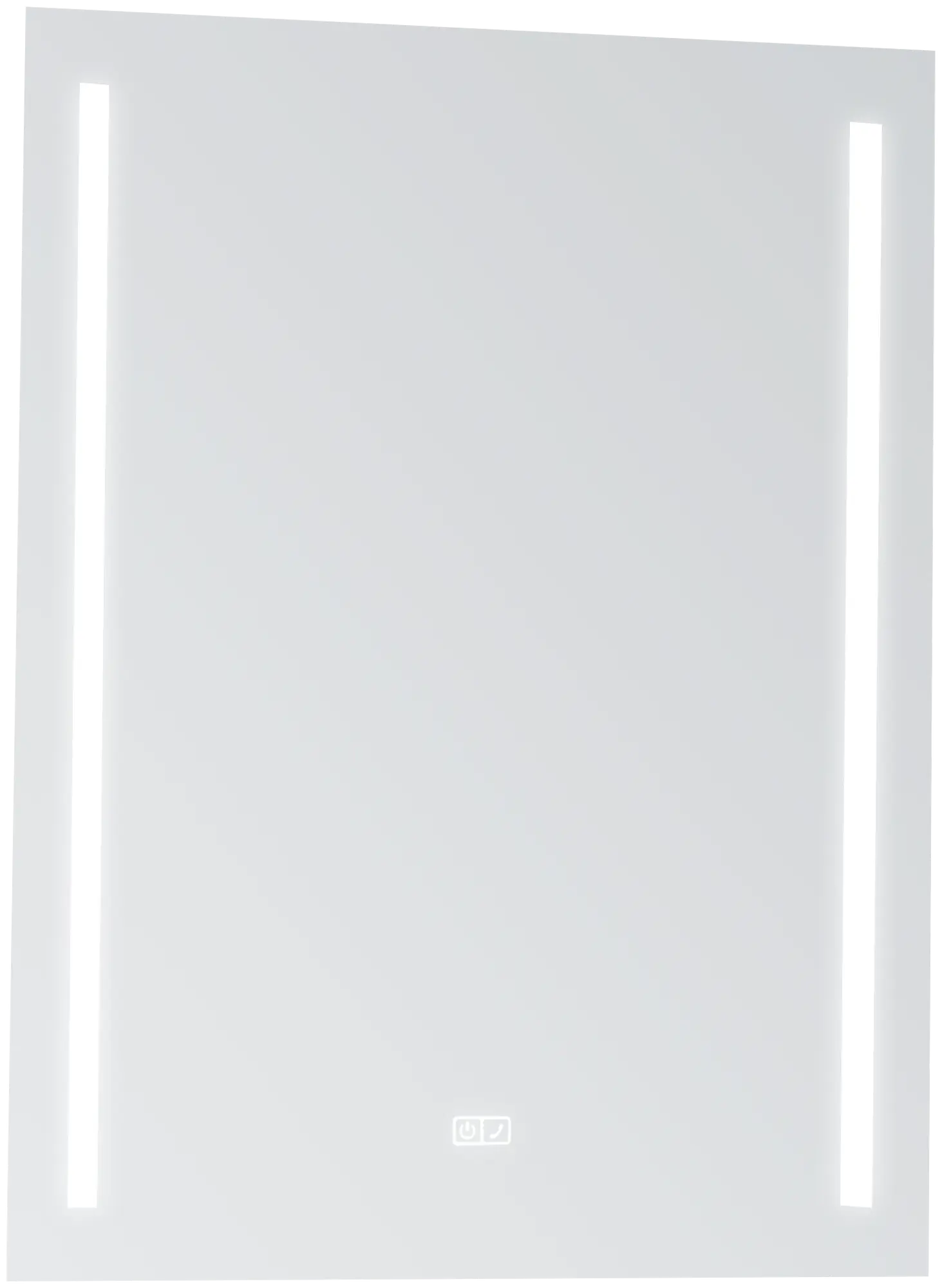 Espejo de baño con luz led phone call , antivaho, táctil, bluetooth, 80x60 cm