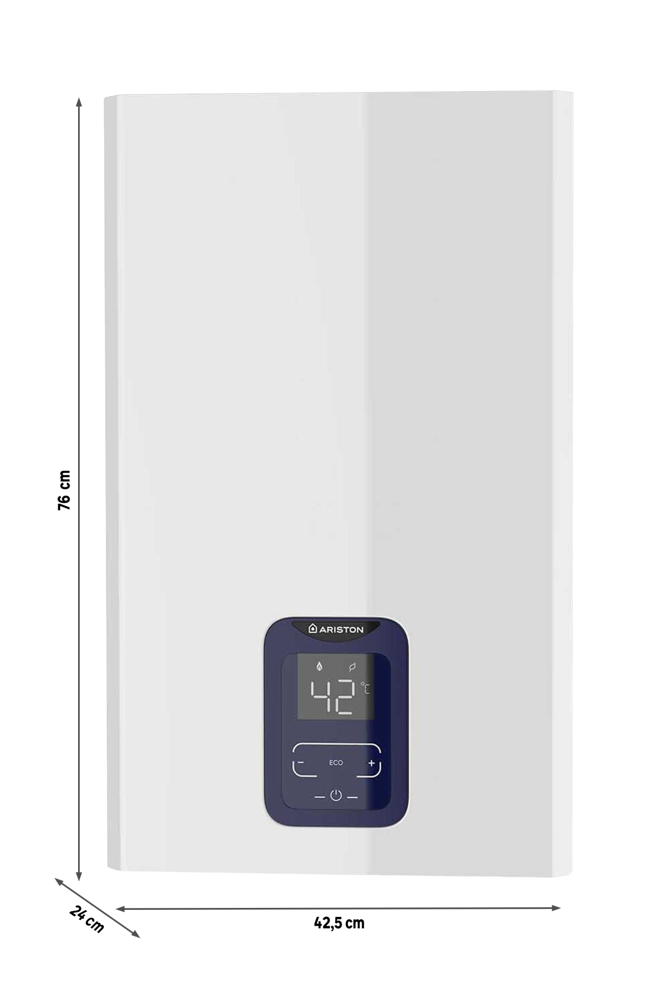 Calentador de gas ARISTON NEXT EVO X BLU 11L natural | Leroy Merlin