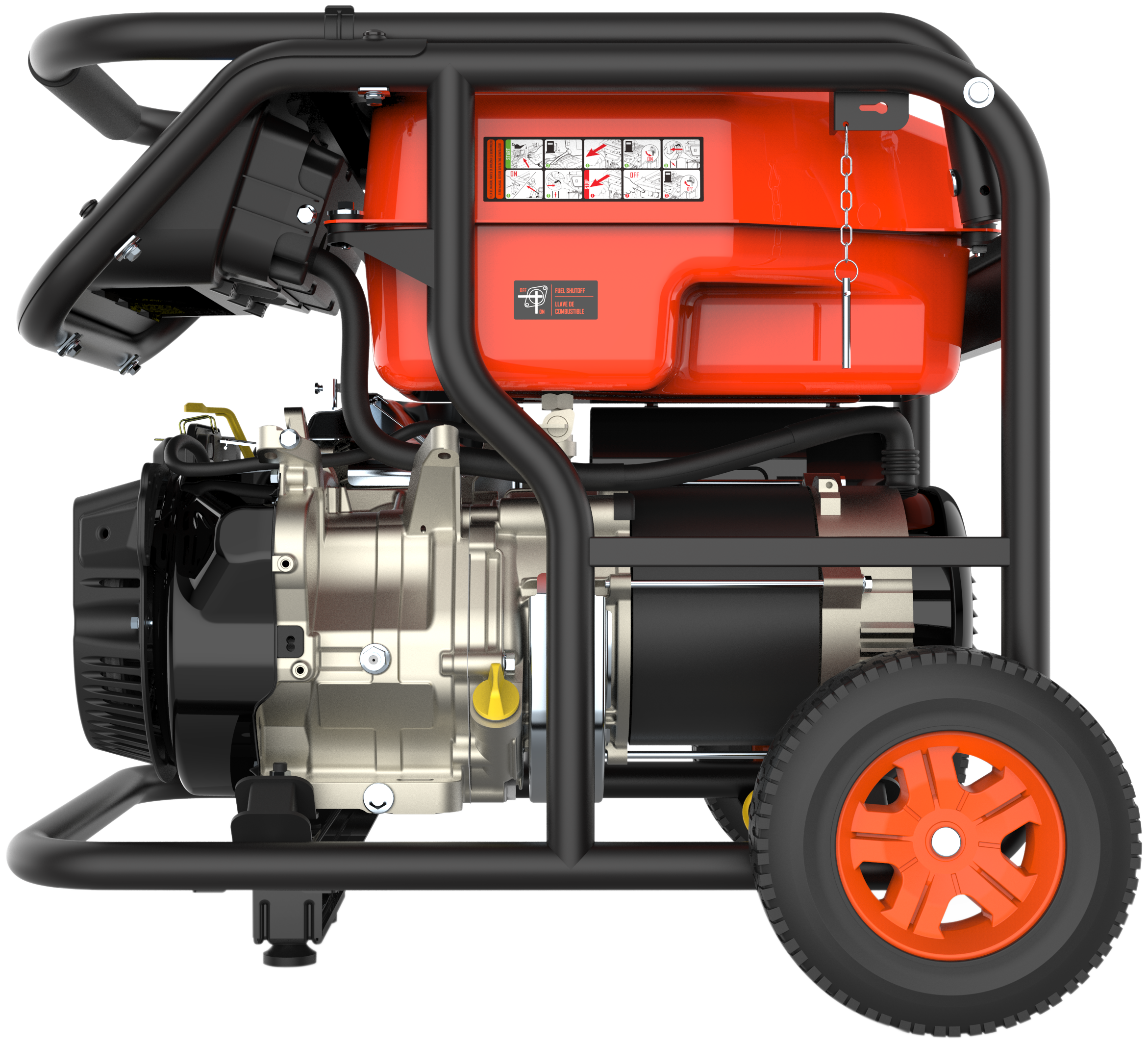 Generador gasolina genergy mulhacen 7000w/6000w.