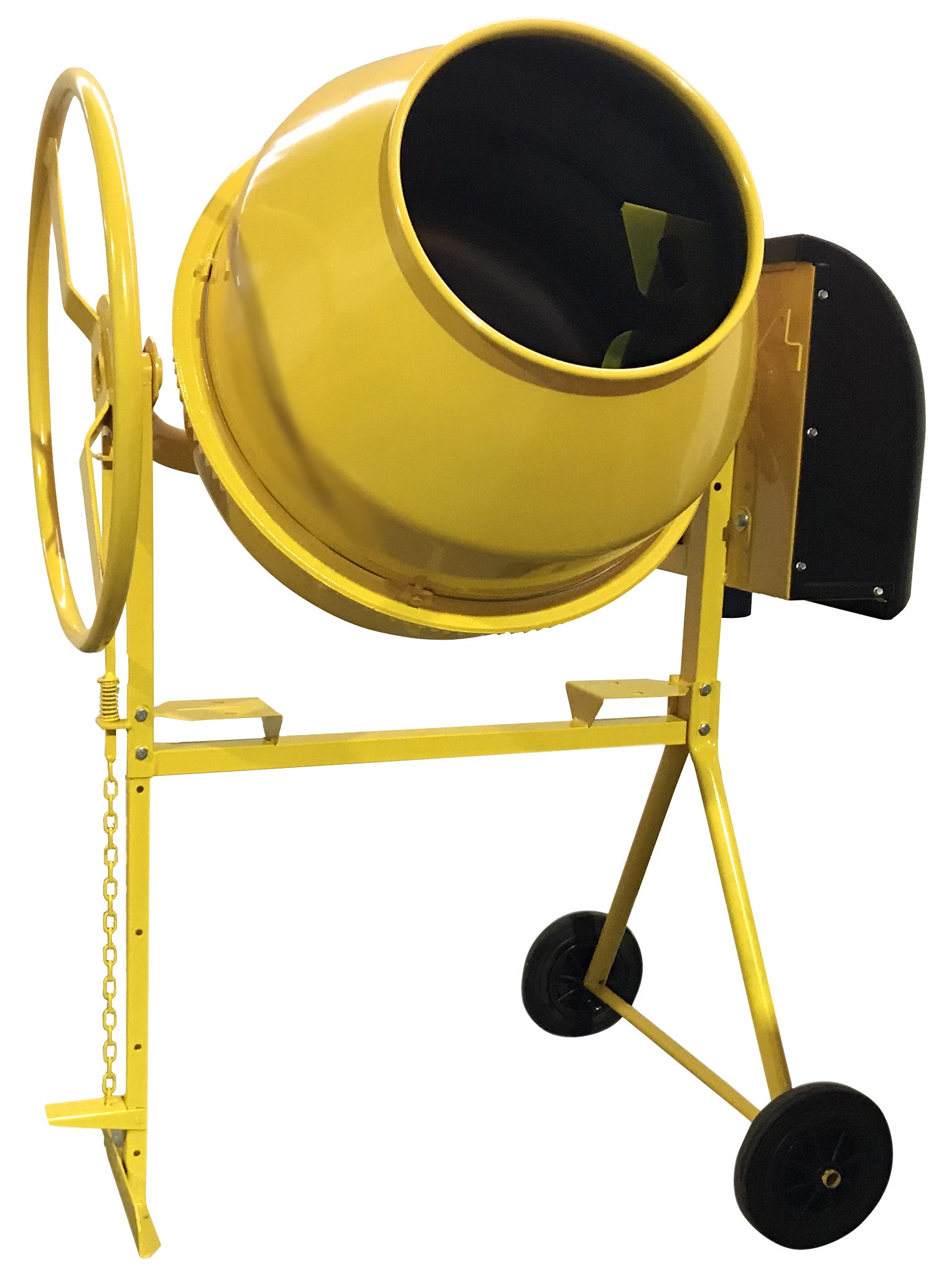 Hormigonera eléctrica Hormix ALTRAD de 700 w y 125 litros amarillo