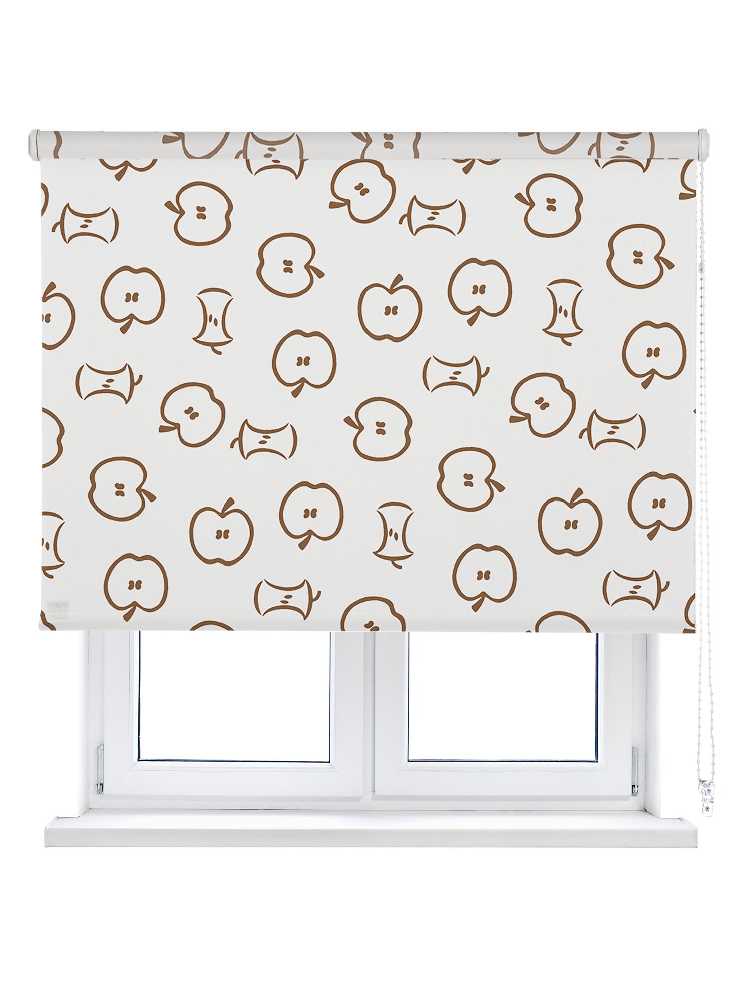 Estor enrollable fantas apple marron 90x250 cm de la marca VIEWTEX
