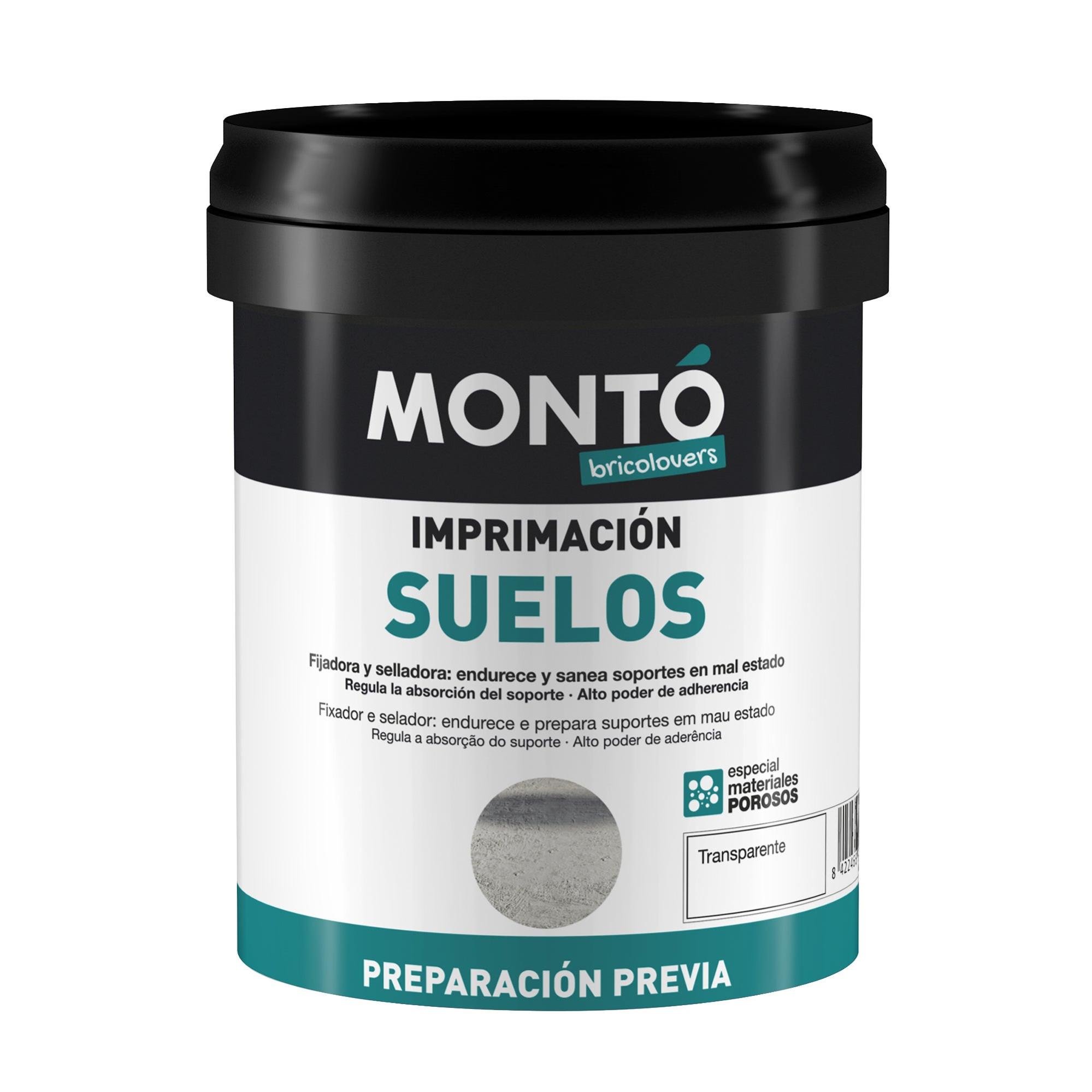 Imprimación para suelos montó 750 ml transparente