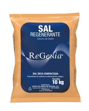 ReGenia Sal Regenerante en pastillas 25kg - Sal en perlas especial